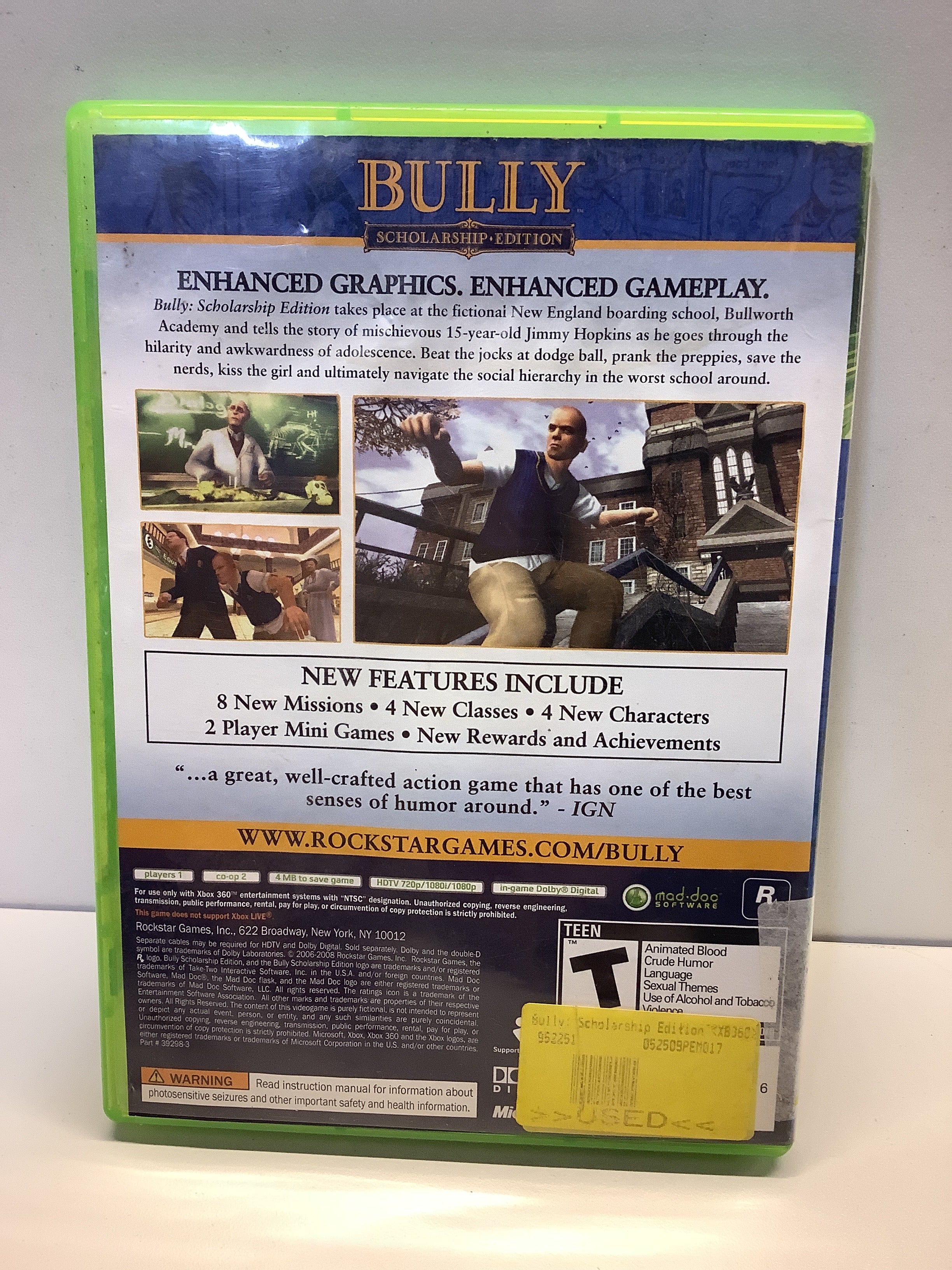 Bully Scholarship Edition - Xbox 360 - Image 2
