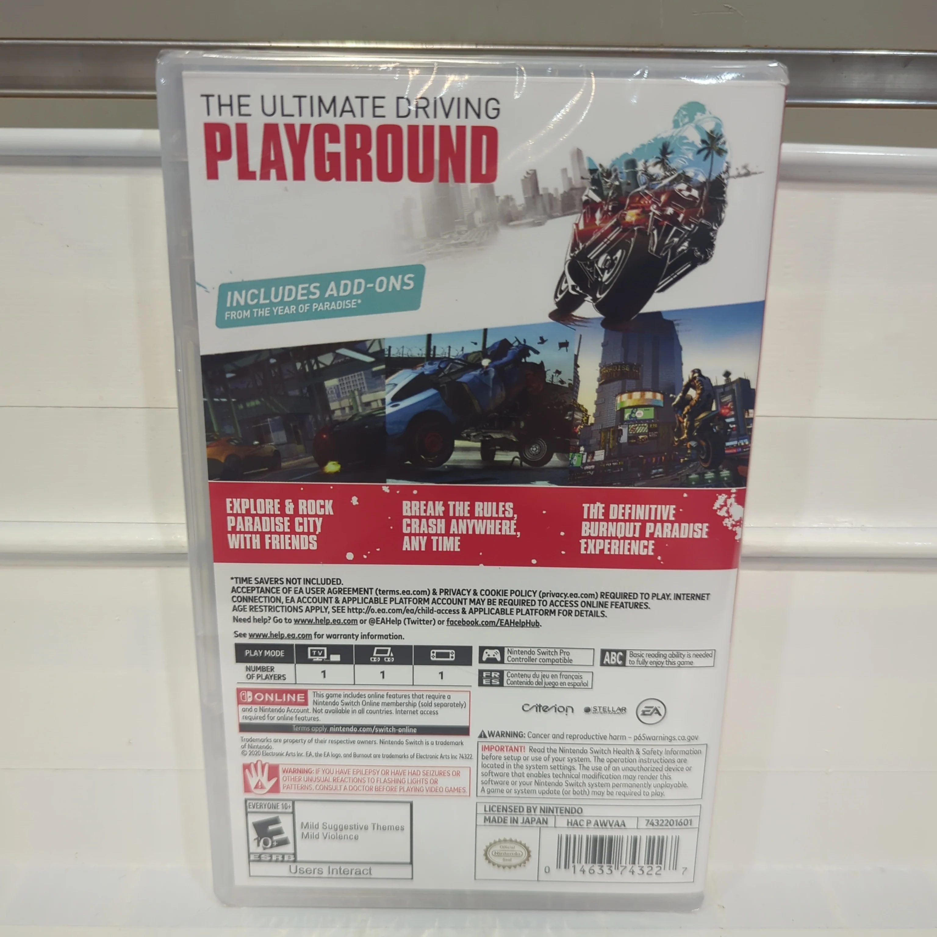 Burnout Paradise Remastered - Nintendo Switch - Image 2