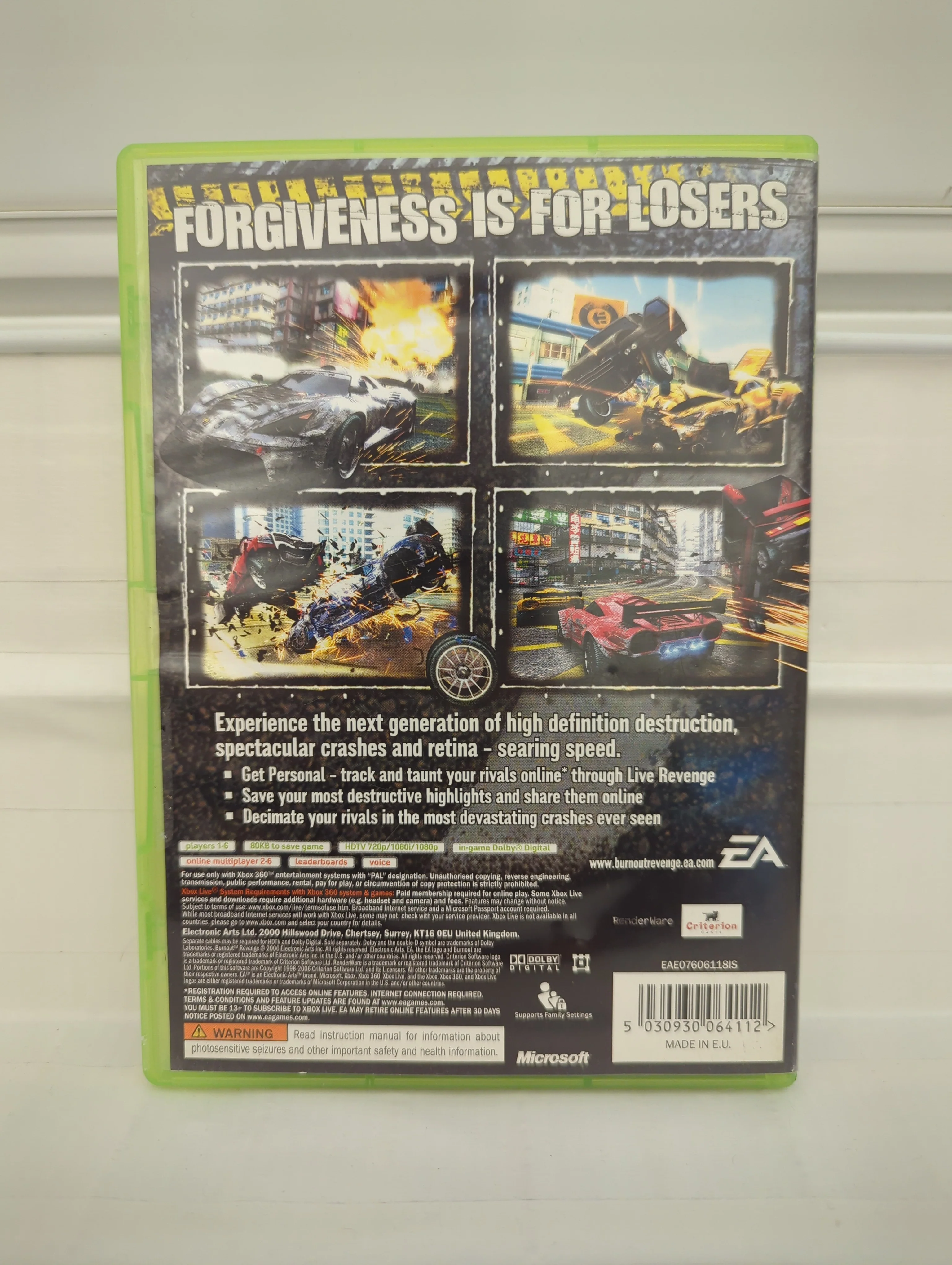 Burnout Revenge [Classics] PAL - Xbox 360 - Image 2