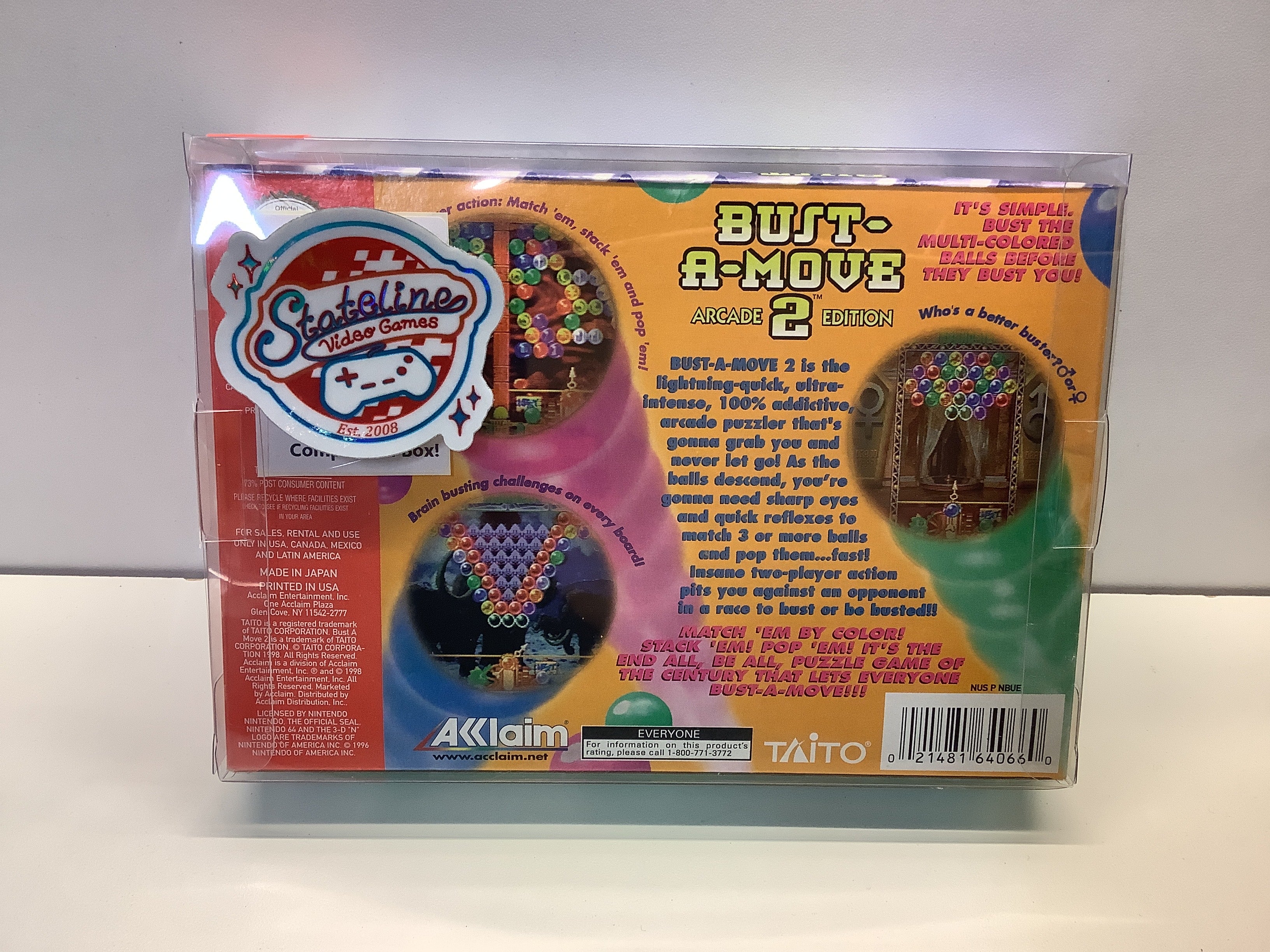 Bust-A-Move 2 - Nintendo 64 - Image 2