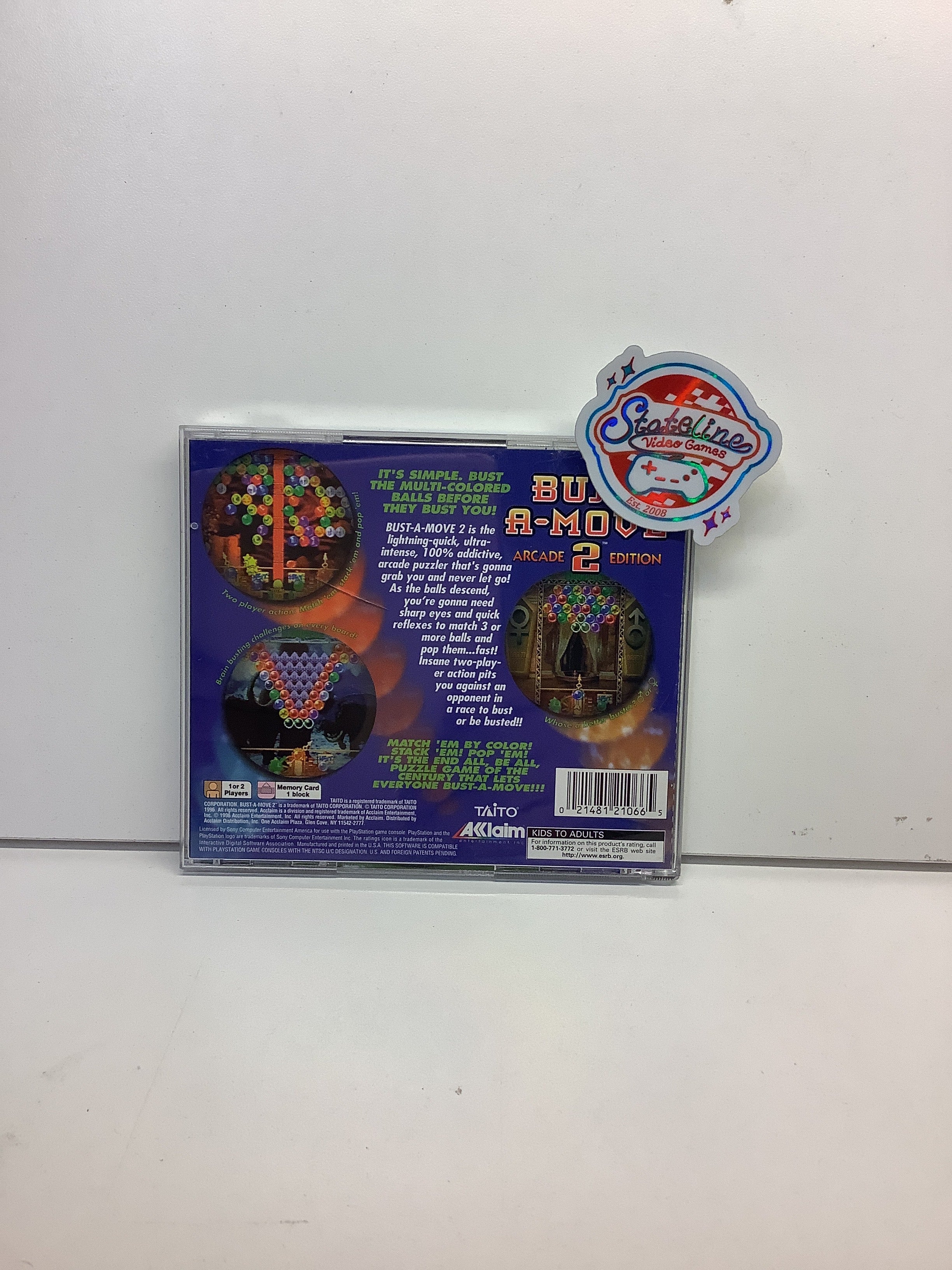 Bust-A-Move 2 - Playstation - Image 2