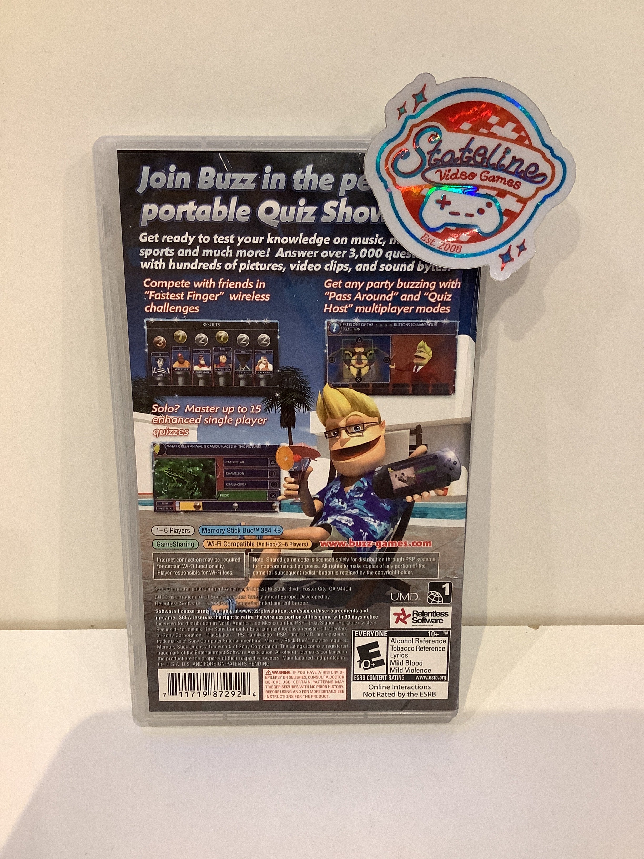 Buzz! Master Quiz - PSP - Image 2