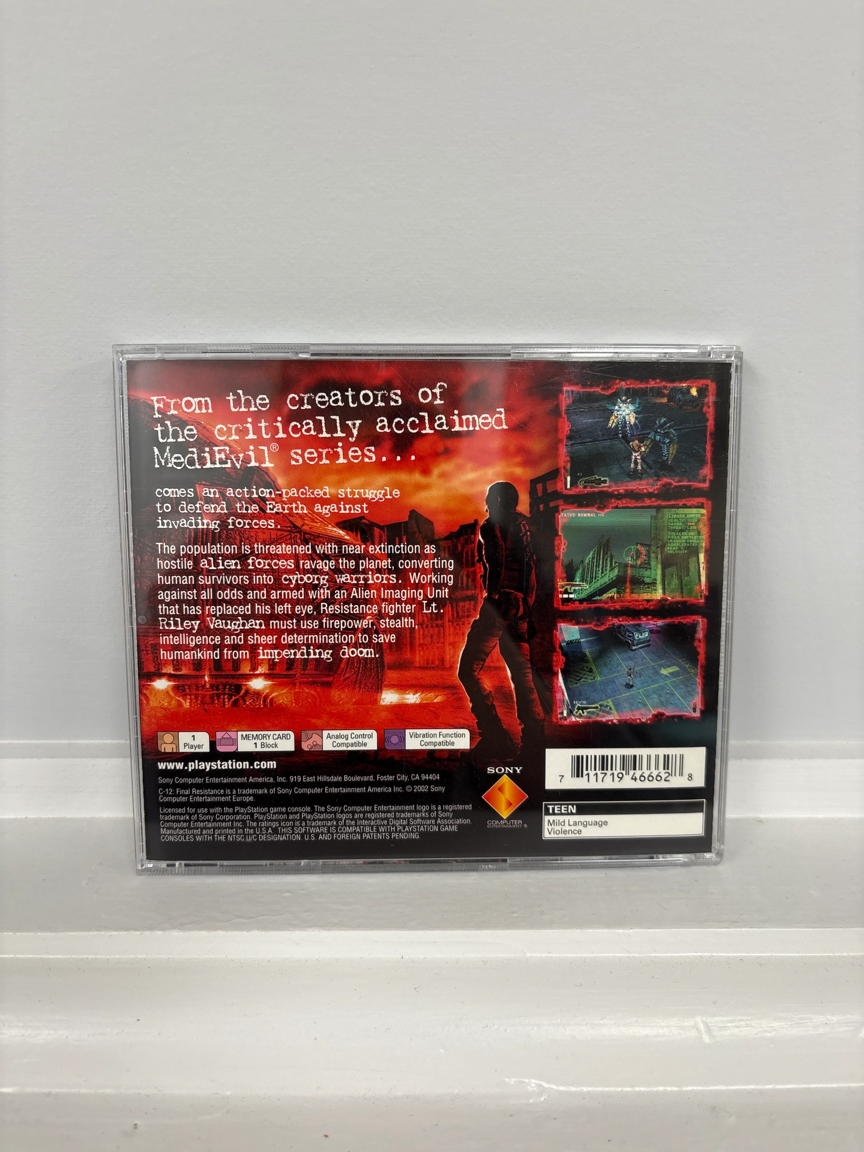 C-12 Final Resistance - Playstation - Image 2