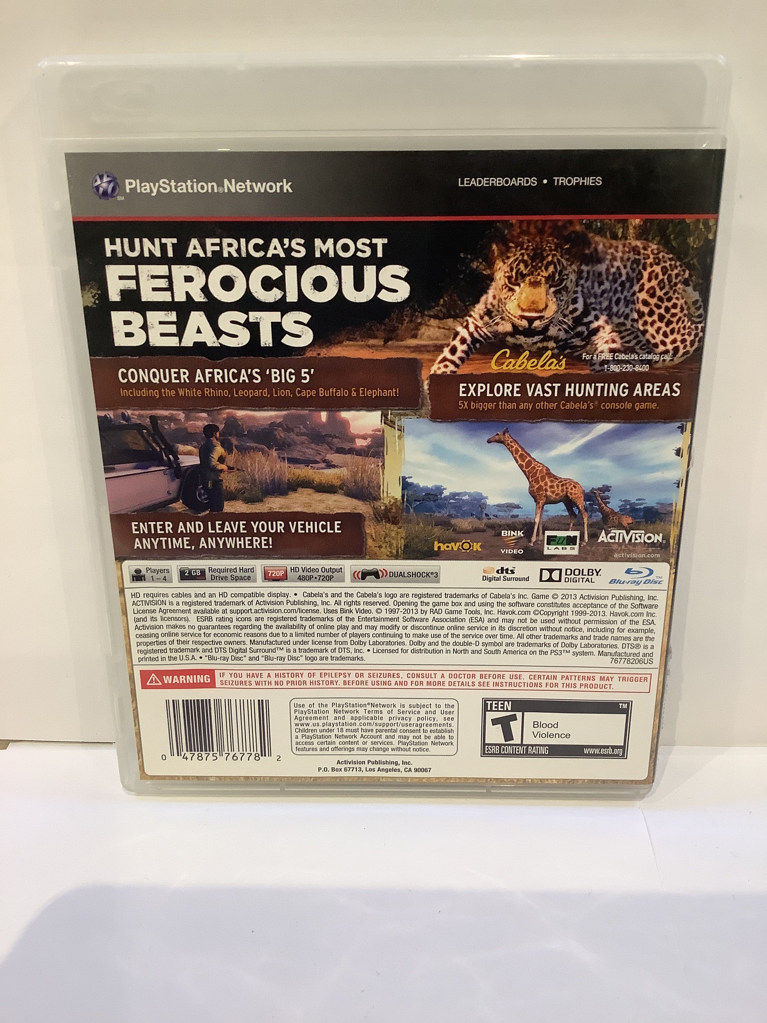 Cabela's African Adventures - Playstation 3 - Image 2