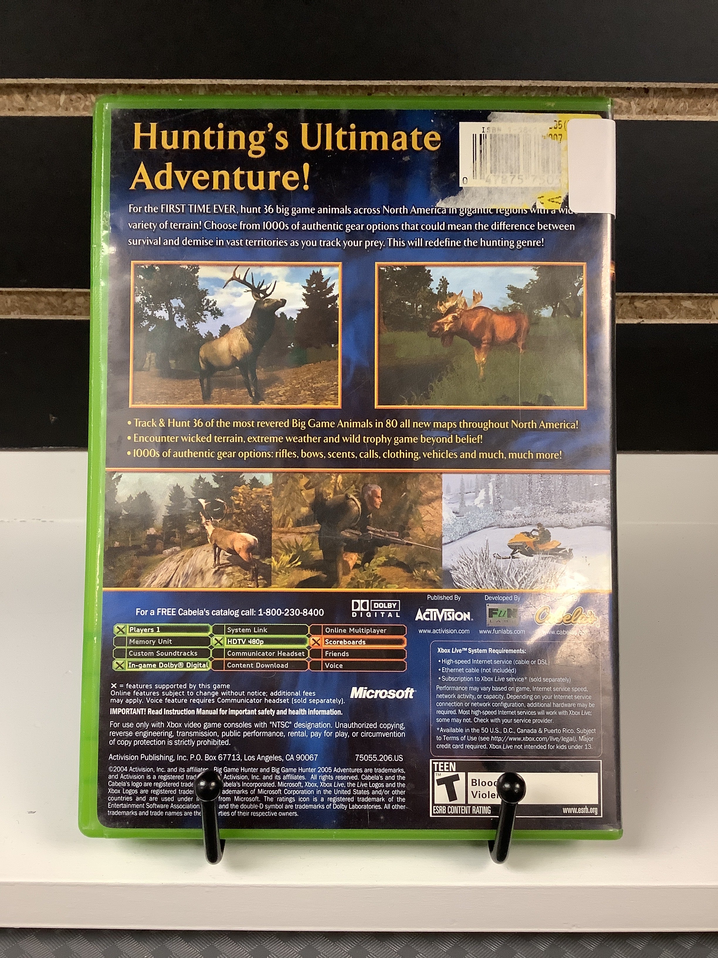 Cabela's Big Game Hunter 2005 Adventures - Xbox - Image 2