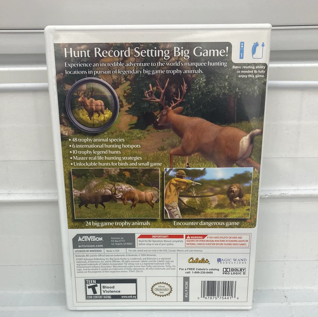 Cabela's Big Game Hunter 2008 - Wii - Image 2