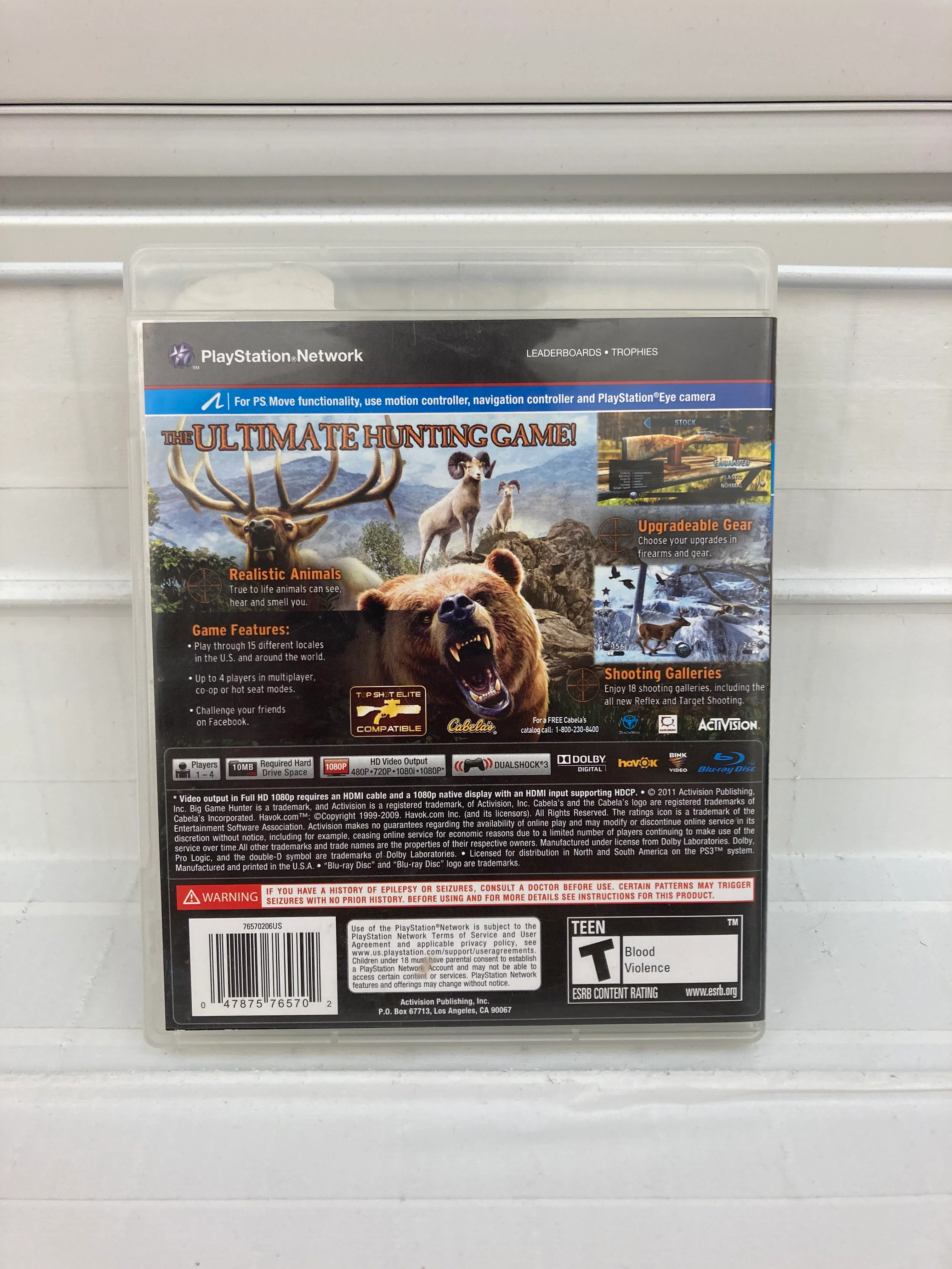 Cabela's Big Game Hunter 2012 - Playstation 3 - Image 2