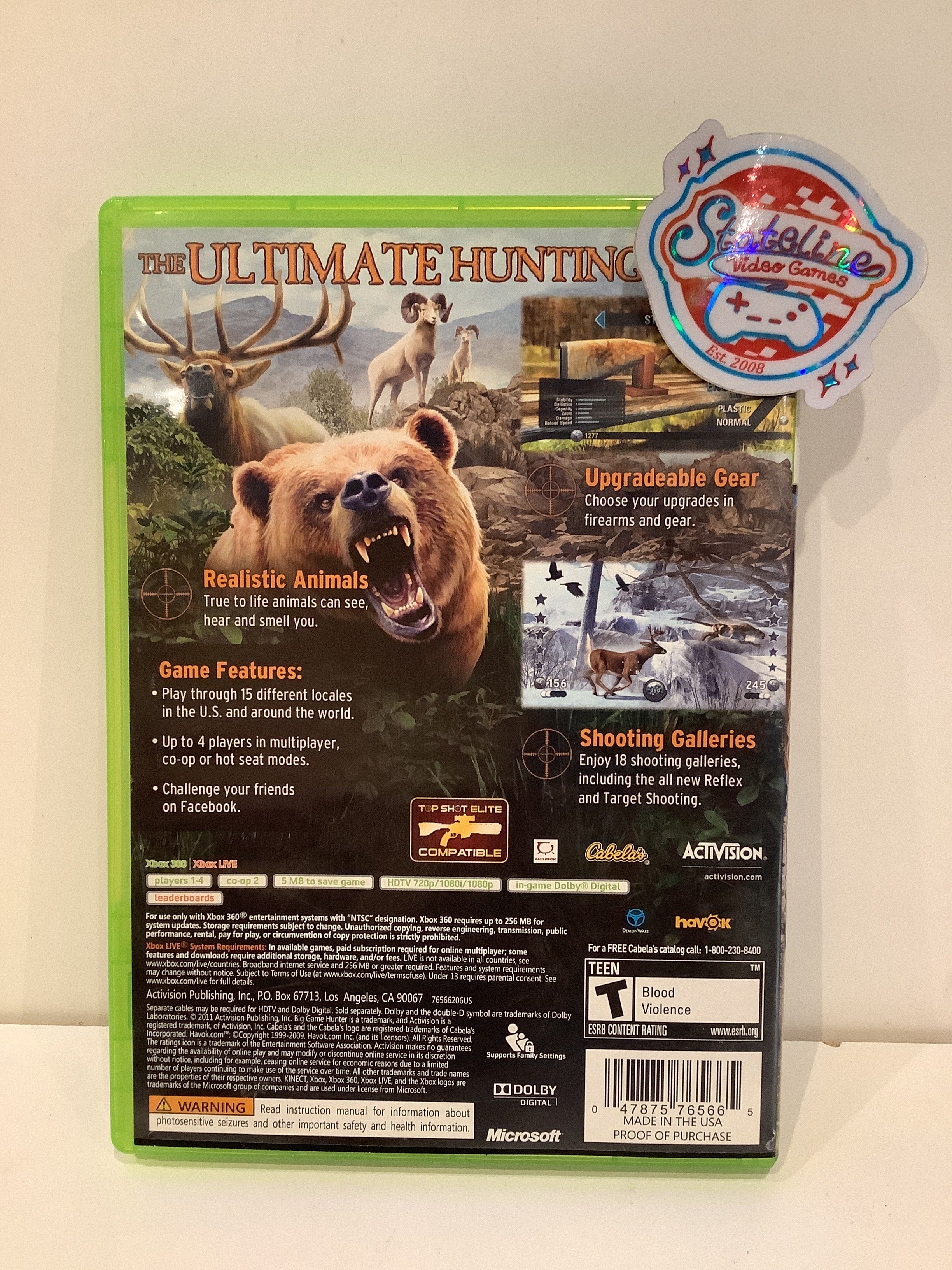 Cabela's Big Game Hunter 2012 - Xbox 360 - Image 2