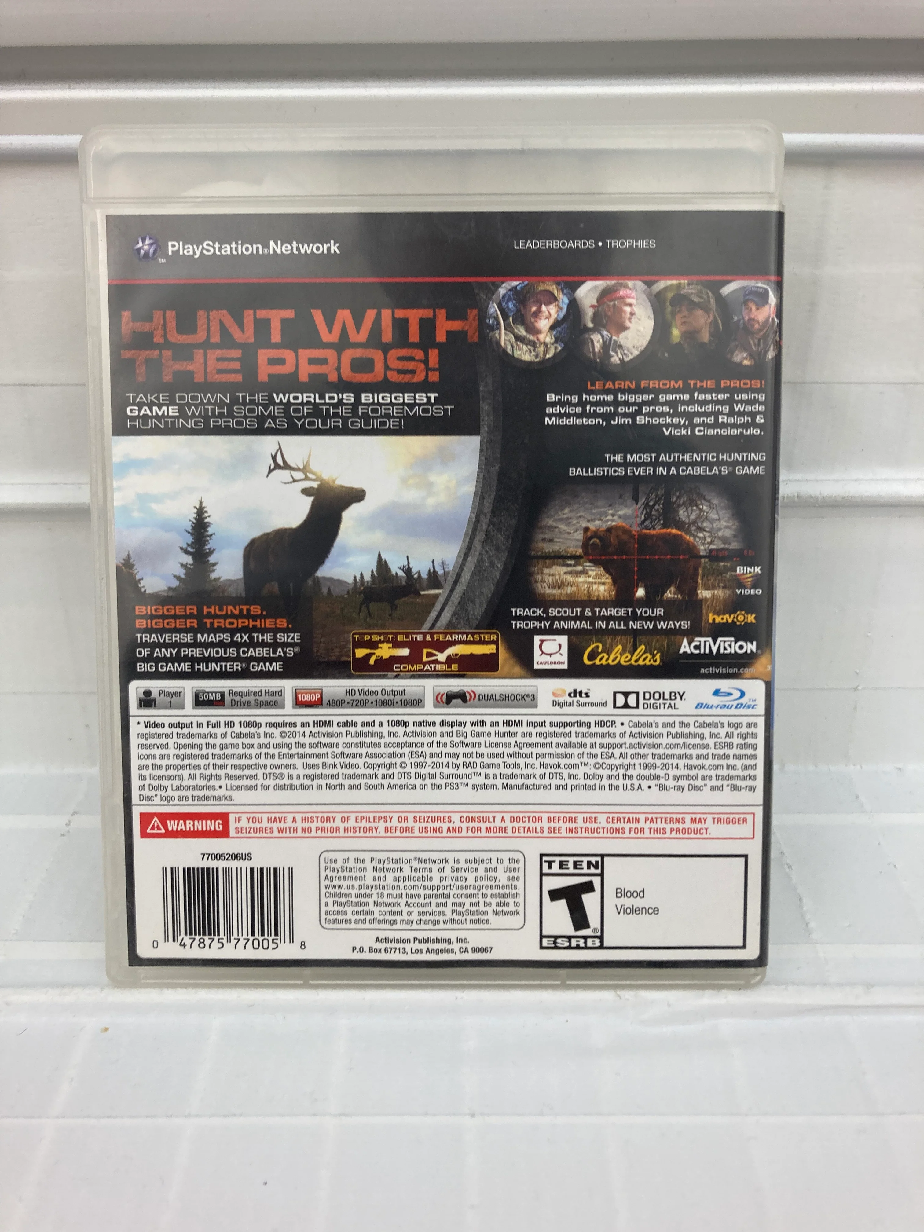 Cabela's Big Game Hunter: Pro Hunts - Playstation 3 - Image 2