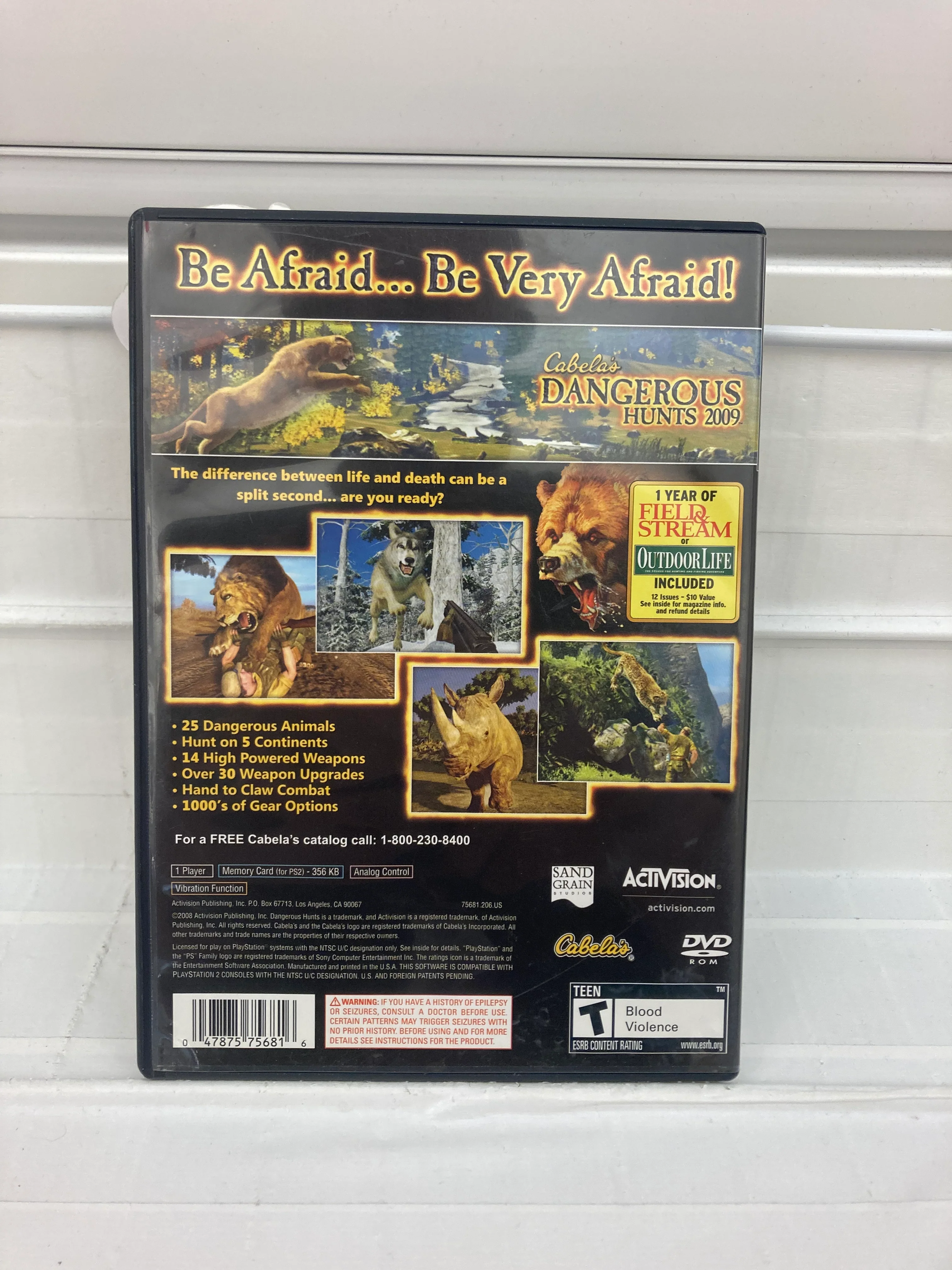 Cabela's Dangerous Hunts 2009 - Playstation 2 - Image 2
