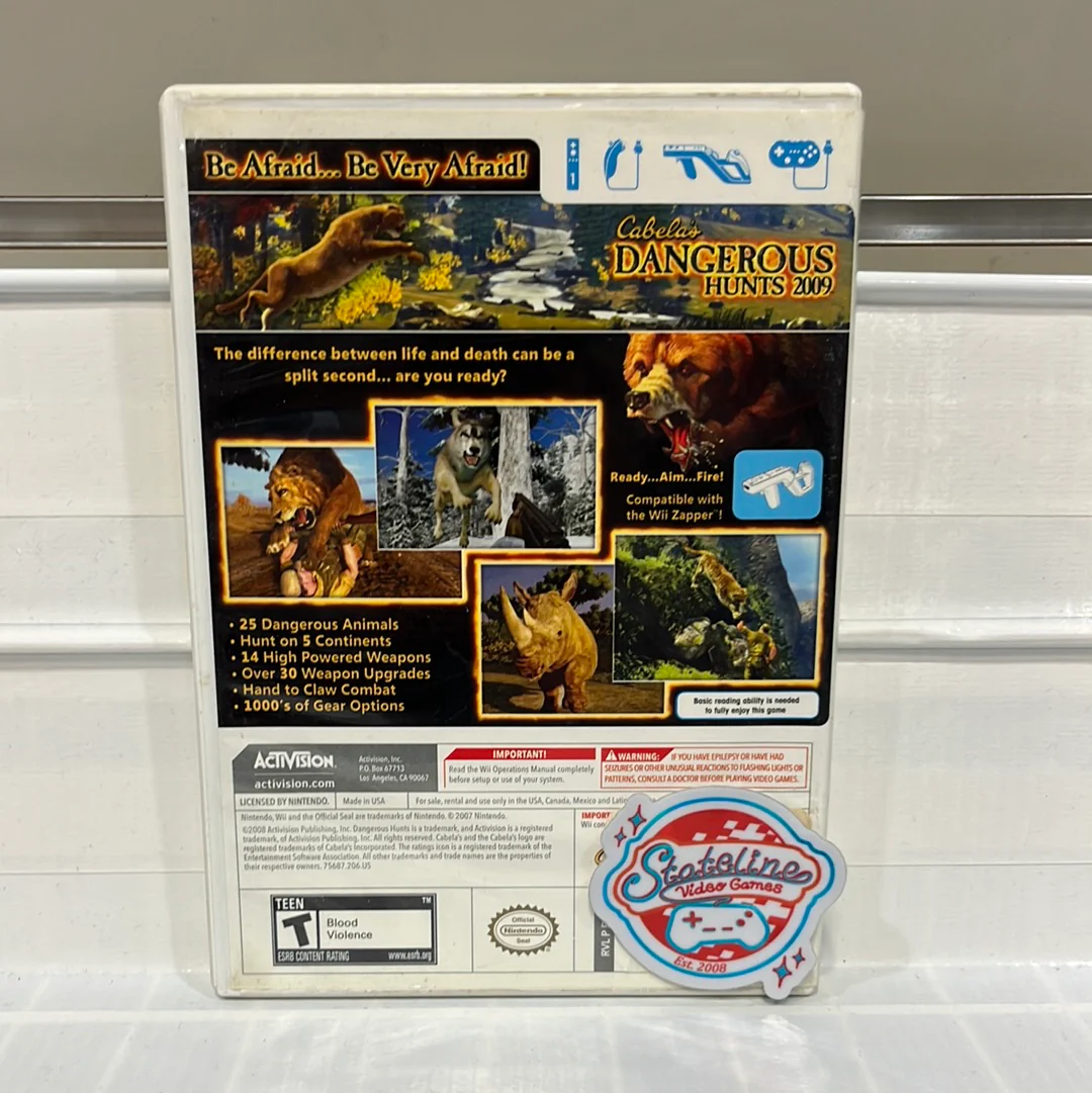 Cabela's Dangerous Hunts 2009 - Wii - Image 2