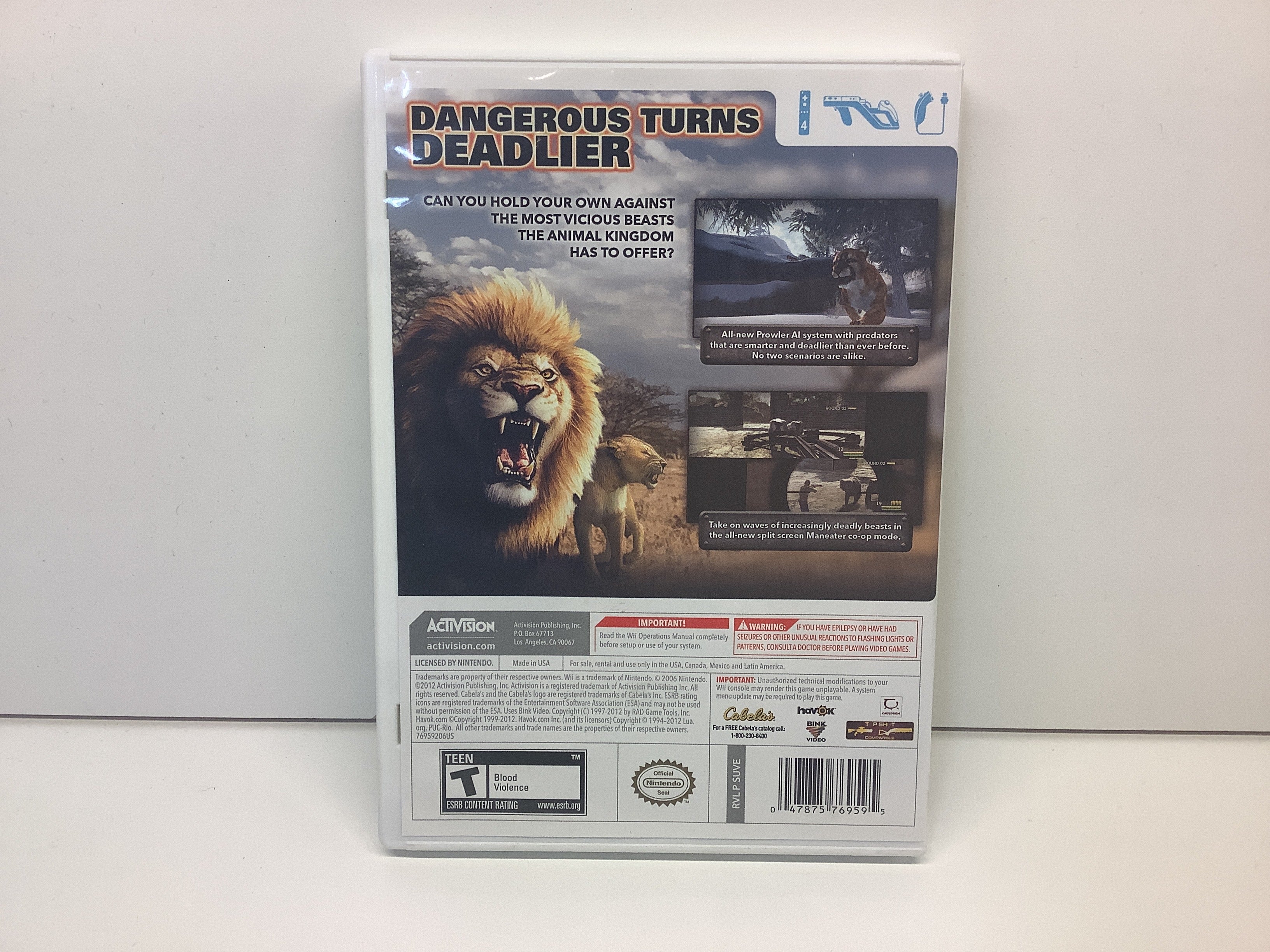 Cabela's Dangerous Hunts 2013 - Wii - Image 2