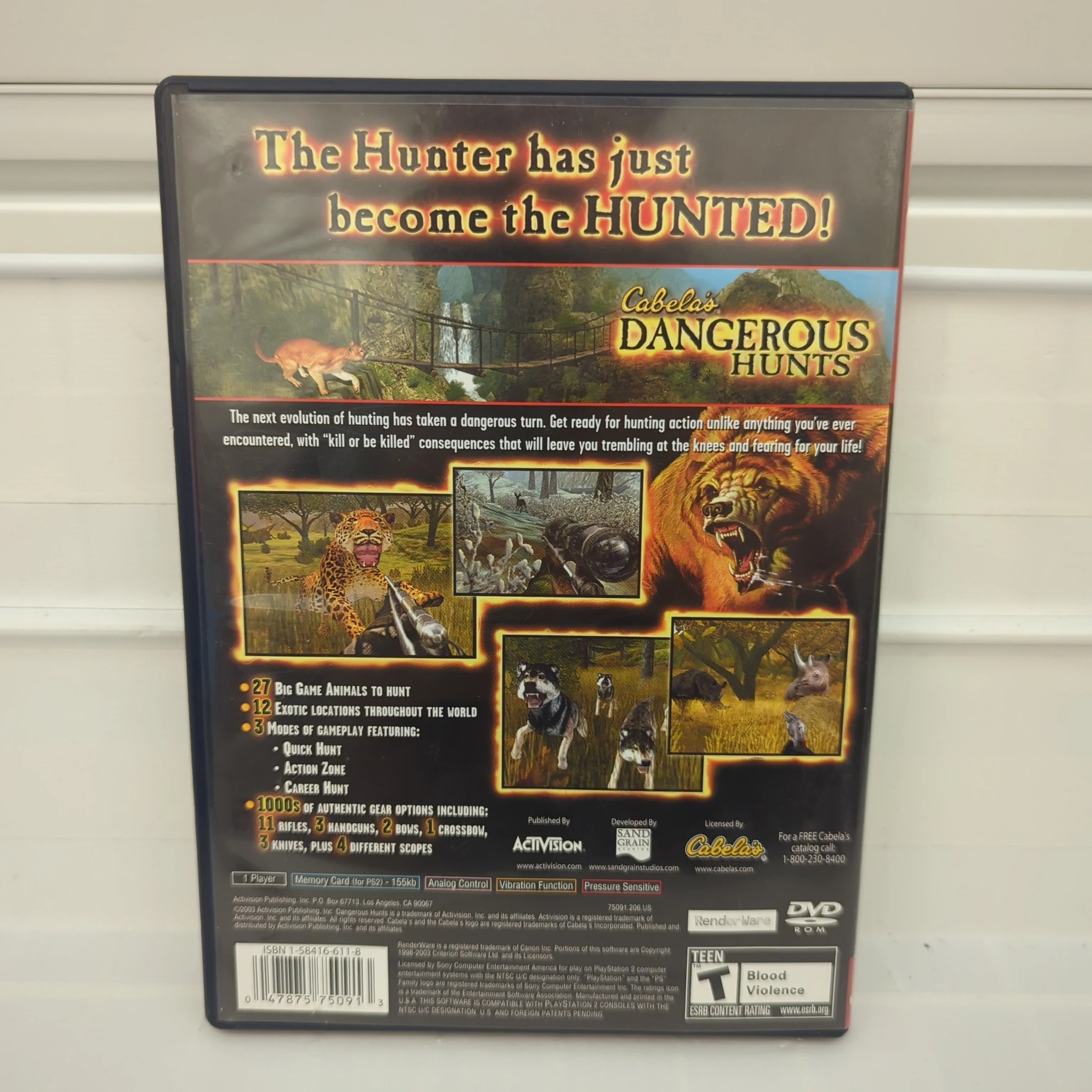 Cabela's Dangerous Hunts - Playstation 2 - Image 2