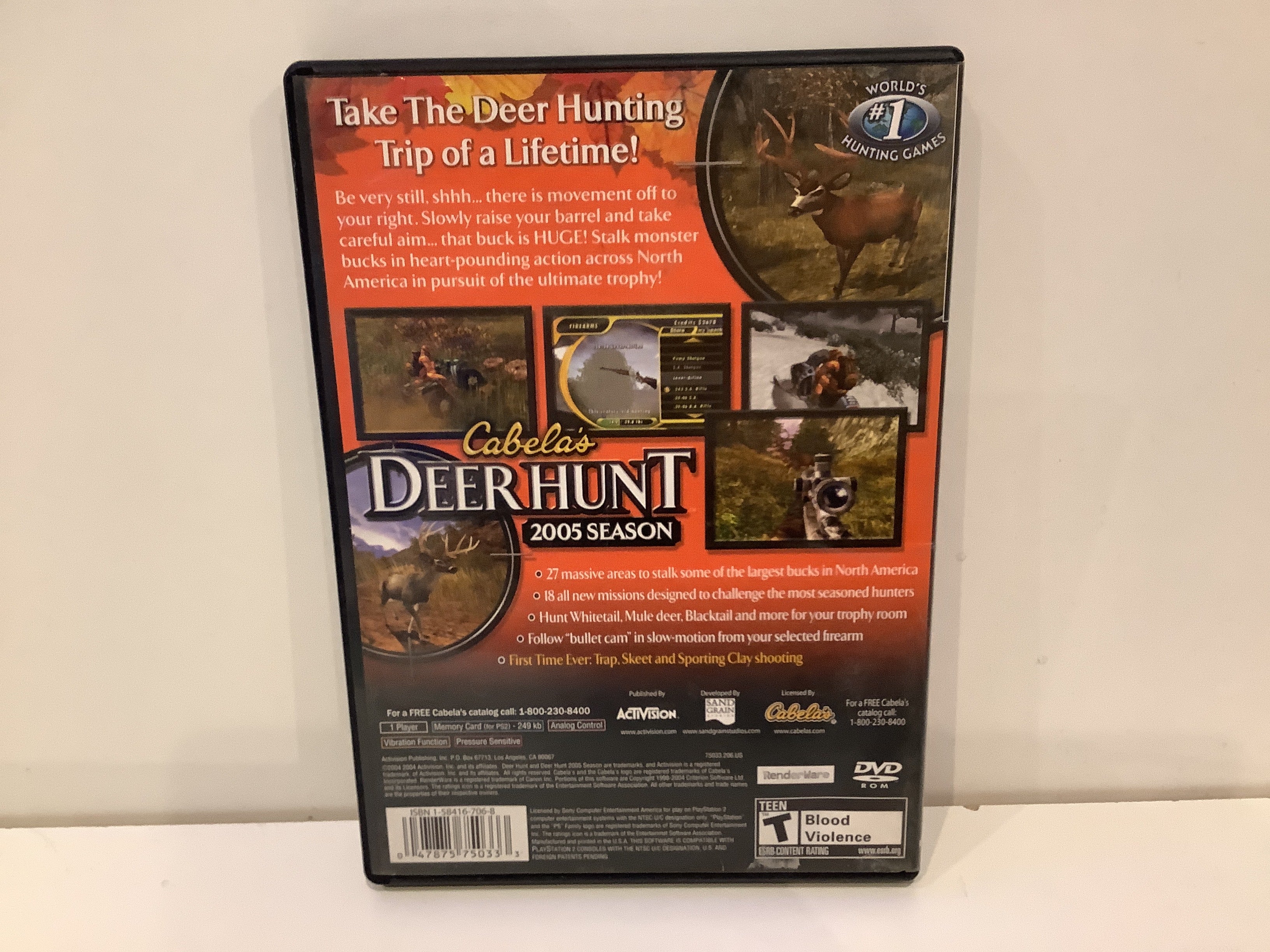 Cabela's Deer Hunt 2005 - Playstation 2 - Image 2