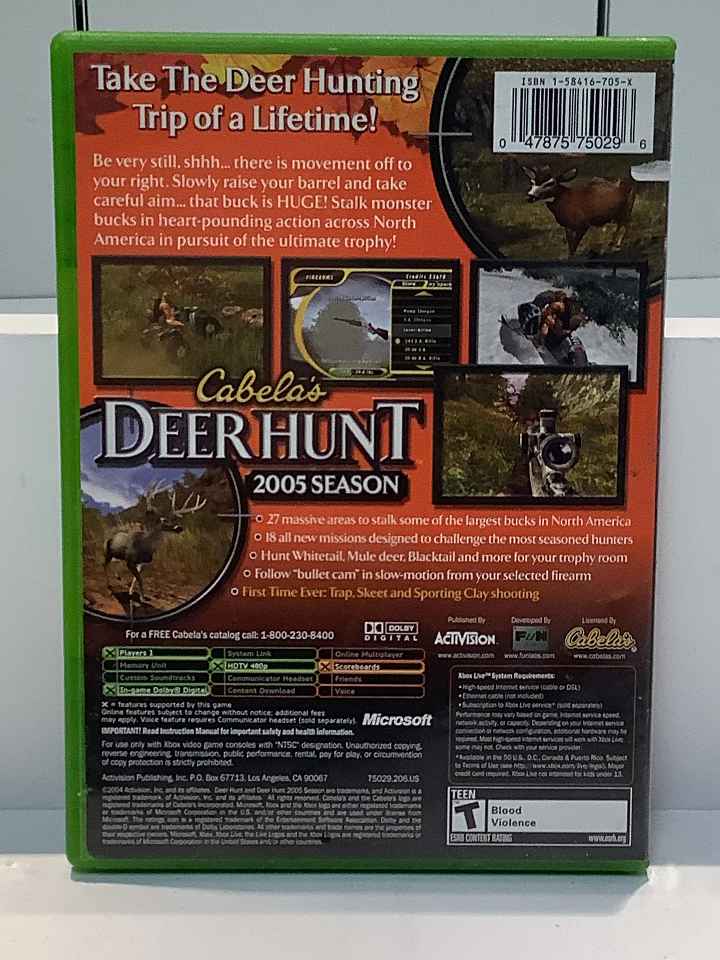 Cabela's Deer Hunt 2005 Season - Xbox - Image 2