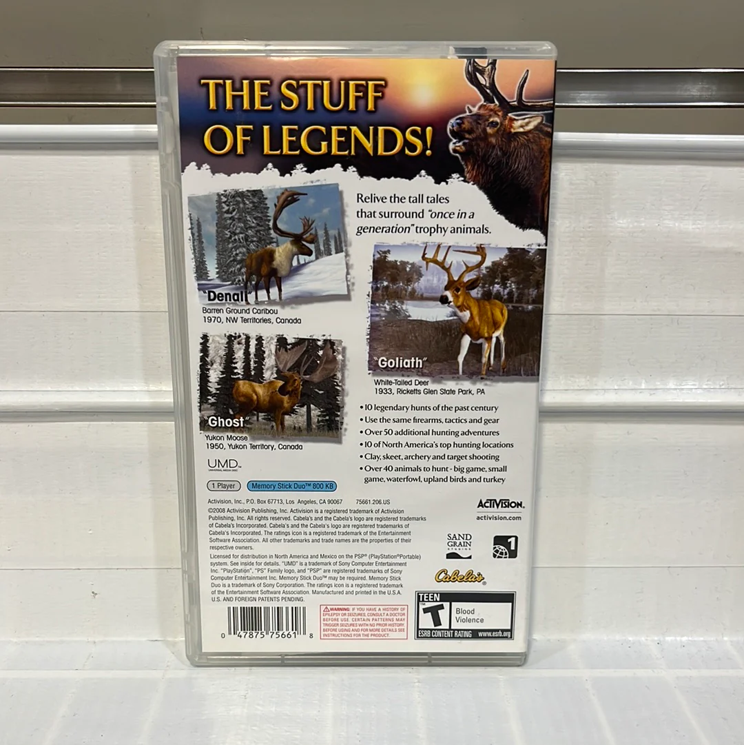 Cabela's Legendary Adventures - PSP - Image 2