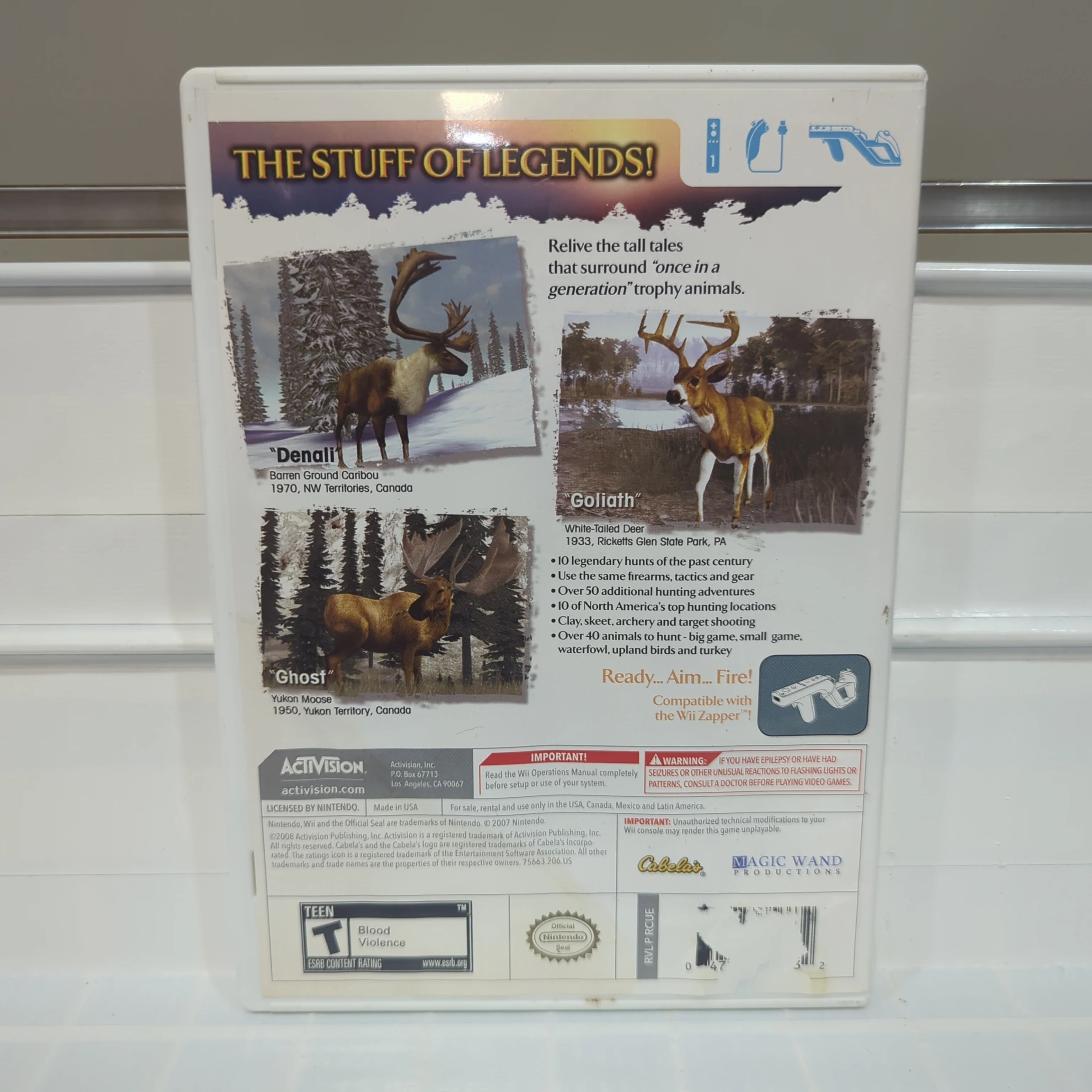 Cabela's Legendary Adventures - Wii - Image 2