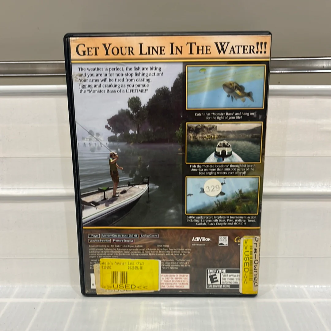 Cabela's Monster Bass - Playstation 2 - Image 2