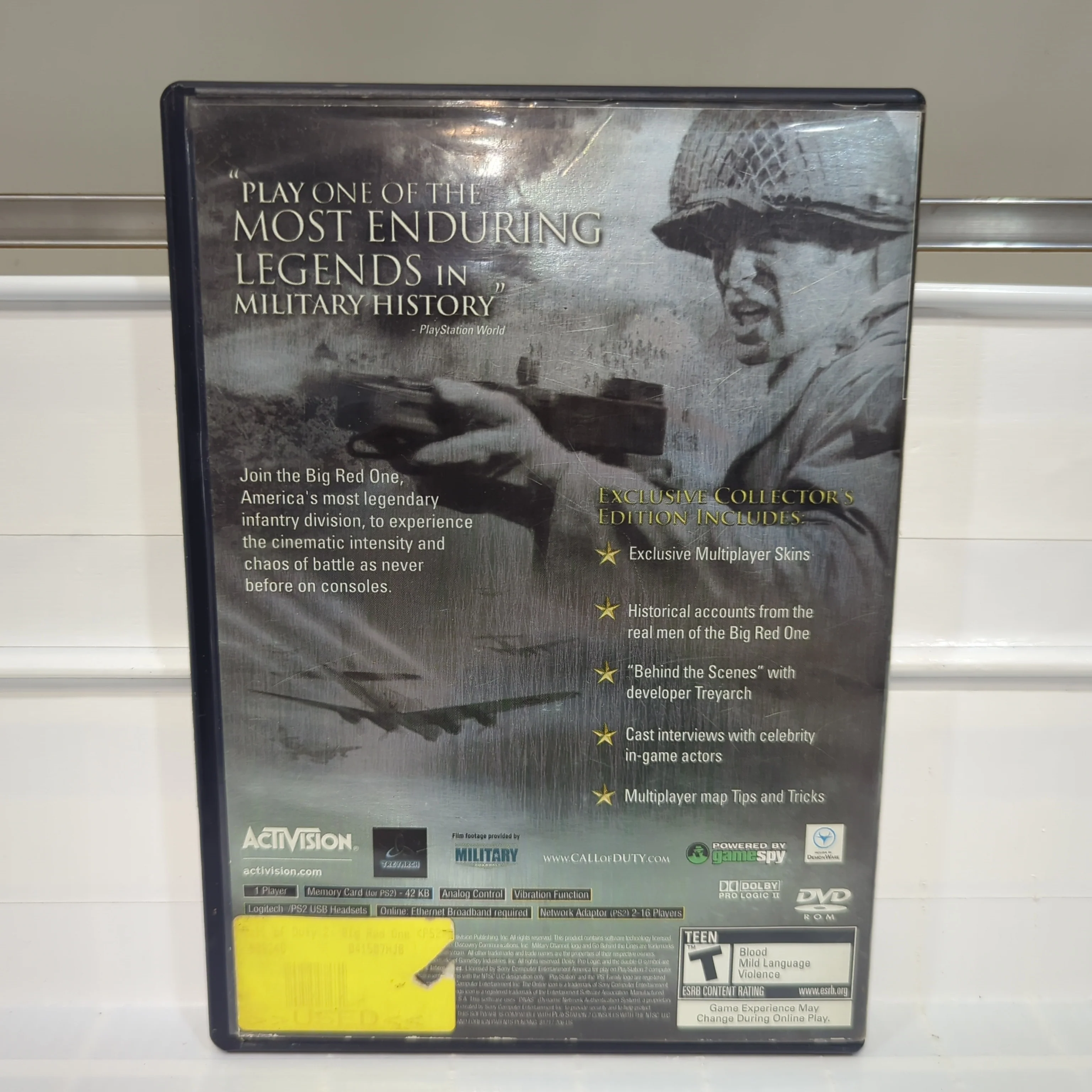 Call of Duty 2 Big Red One [Collector's Edition] - Playstation 2 - Image 2