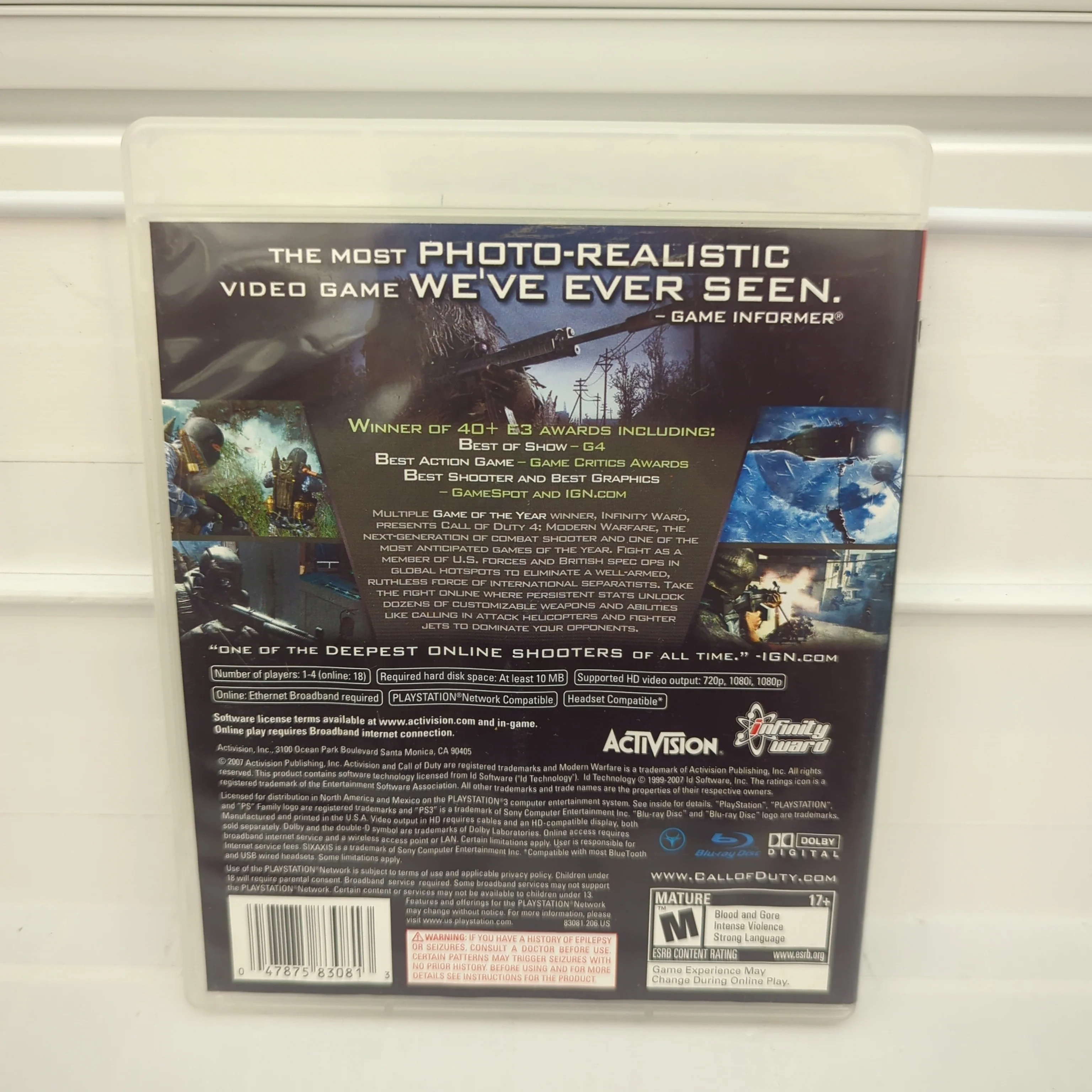 Call of Duty 4 Modern Warfare - Playstation 3 - Image 2
