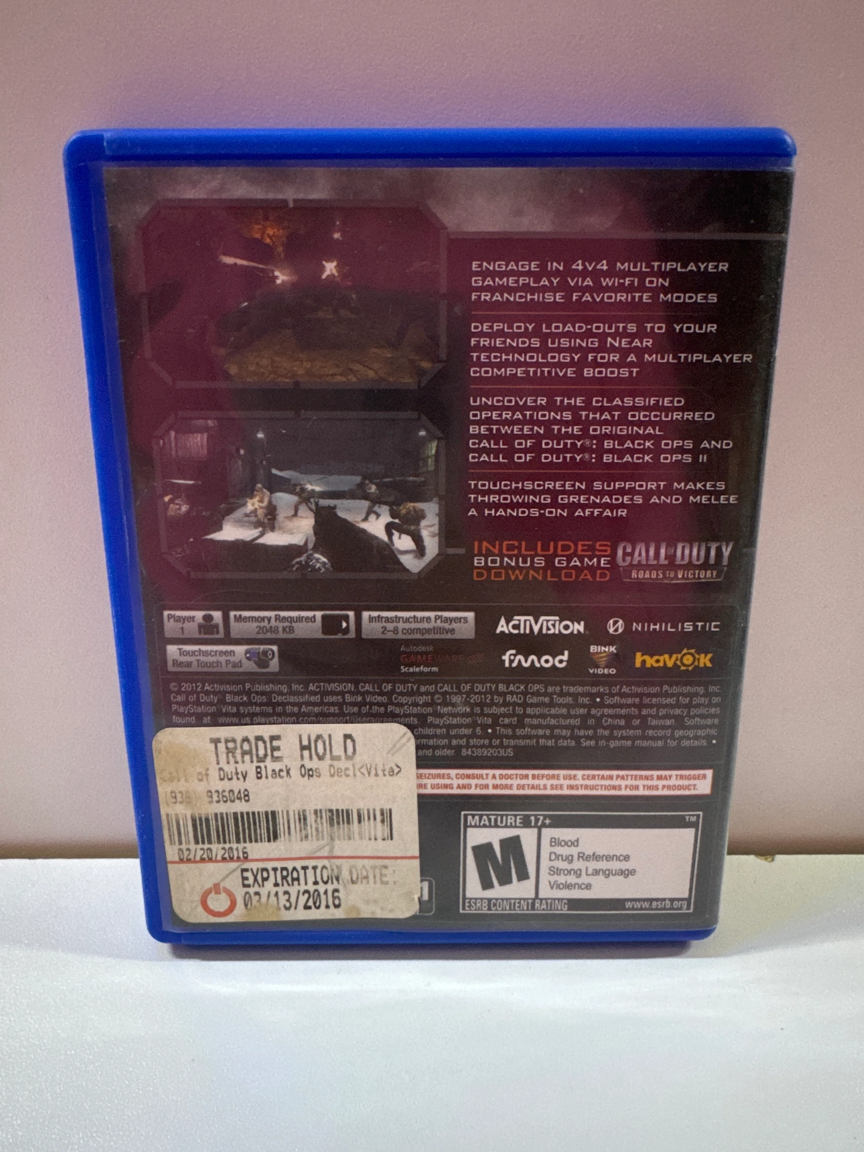 Call of Duty Black Ops Declassified - Playstation Vita - Image 2