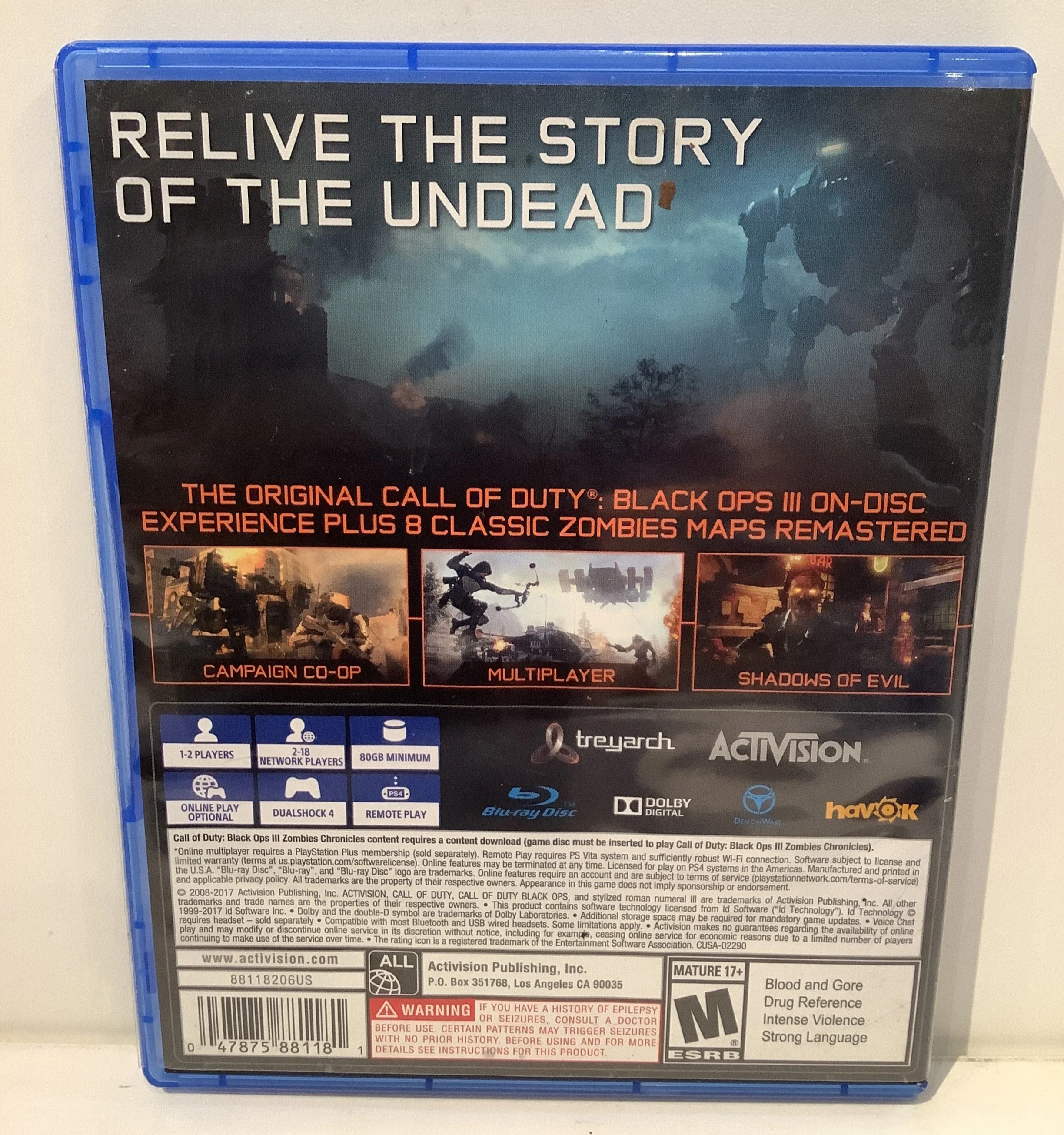 Call of Duty Black Ops III [Zombie Chronicles] - Playstation 4 - Image 2