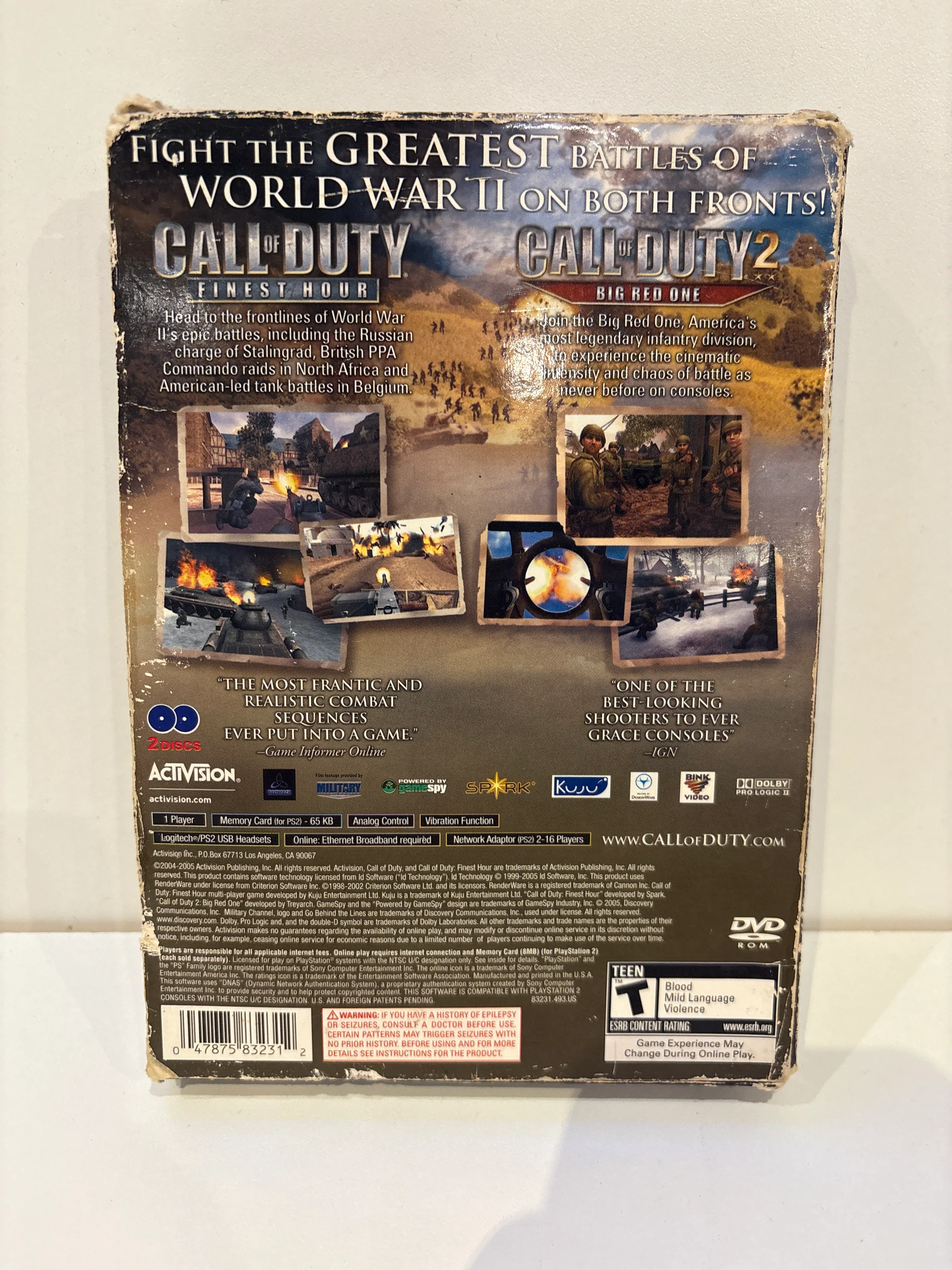 Call of Duty Legacy - Playstation 2 - Image 2
