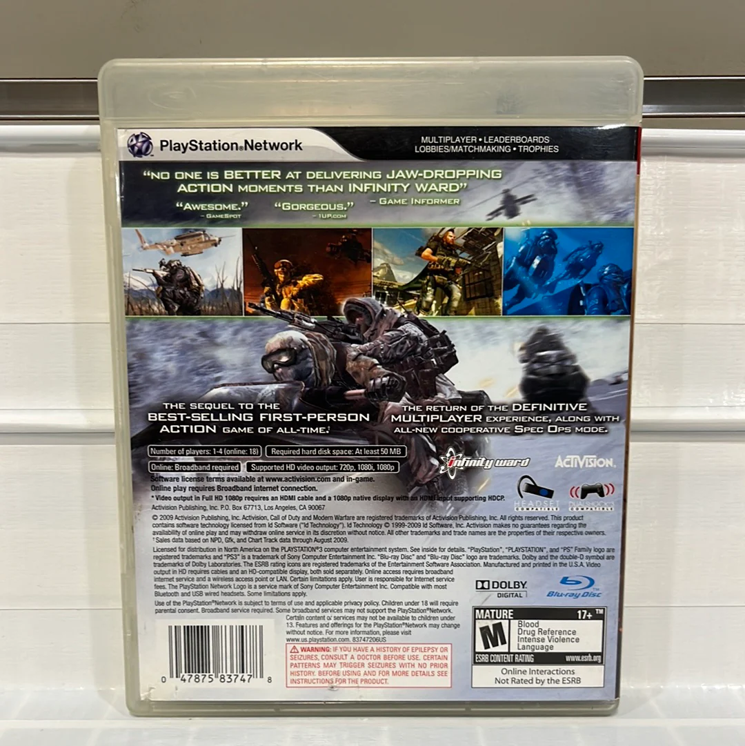 Call of Duty Modern Warfare 2 - Playstation 3 - Image 2