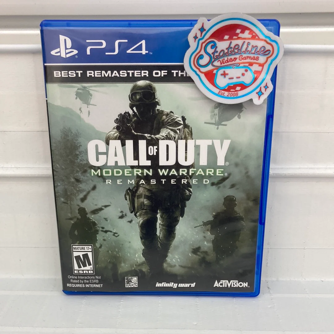 Call of Duty: Modern Warfare Remastered - Playstation 4