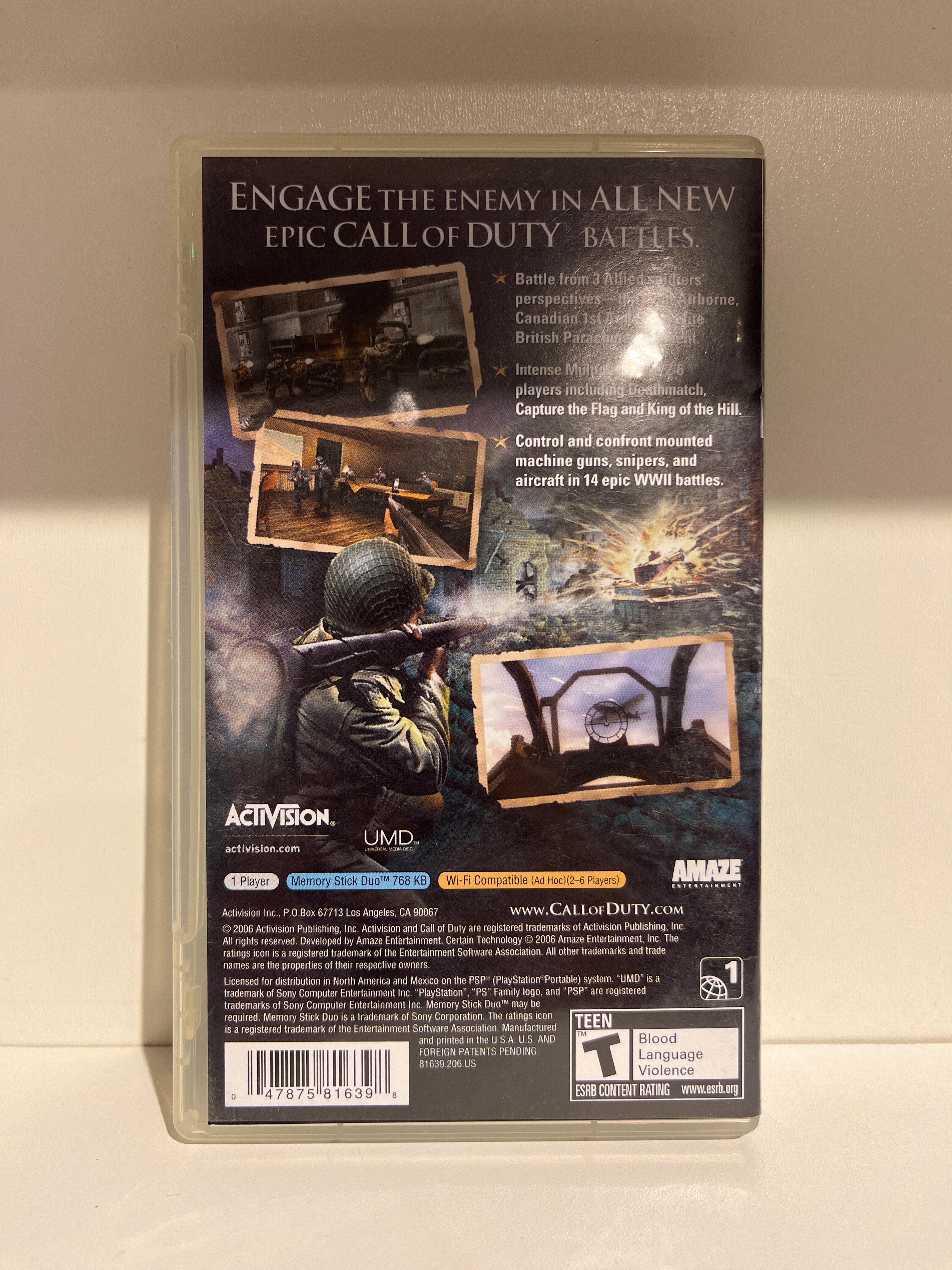 Call of Duty Roads to Victory - PSP - Image 2