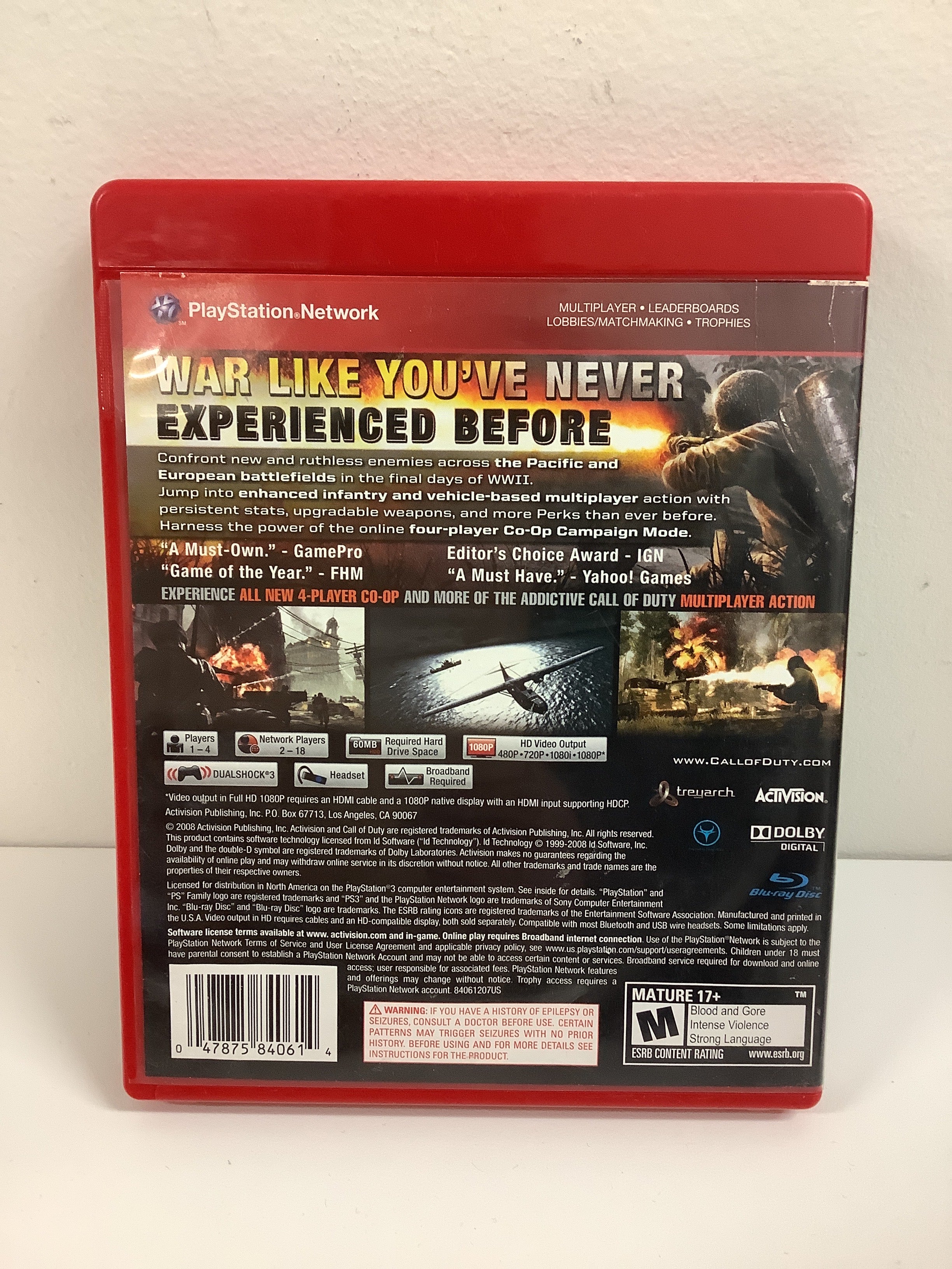 Call of Duty World at War [Greatest Hits] - Playstation 3 - Image 2