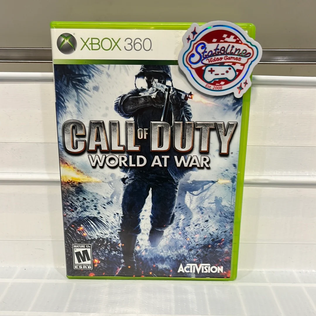Call of Duty World at War - Xbox 360