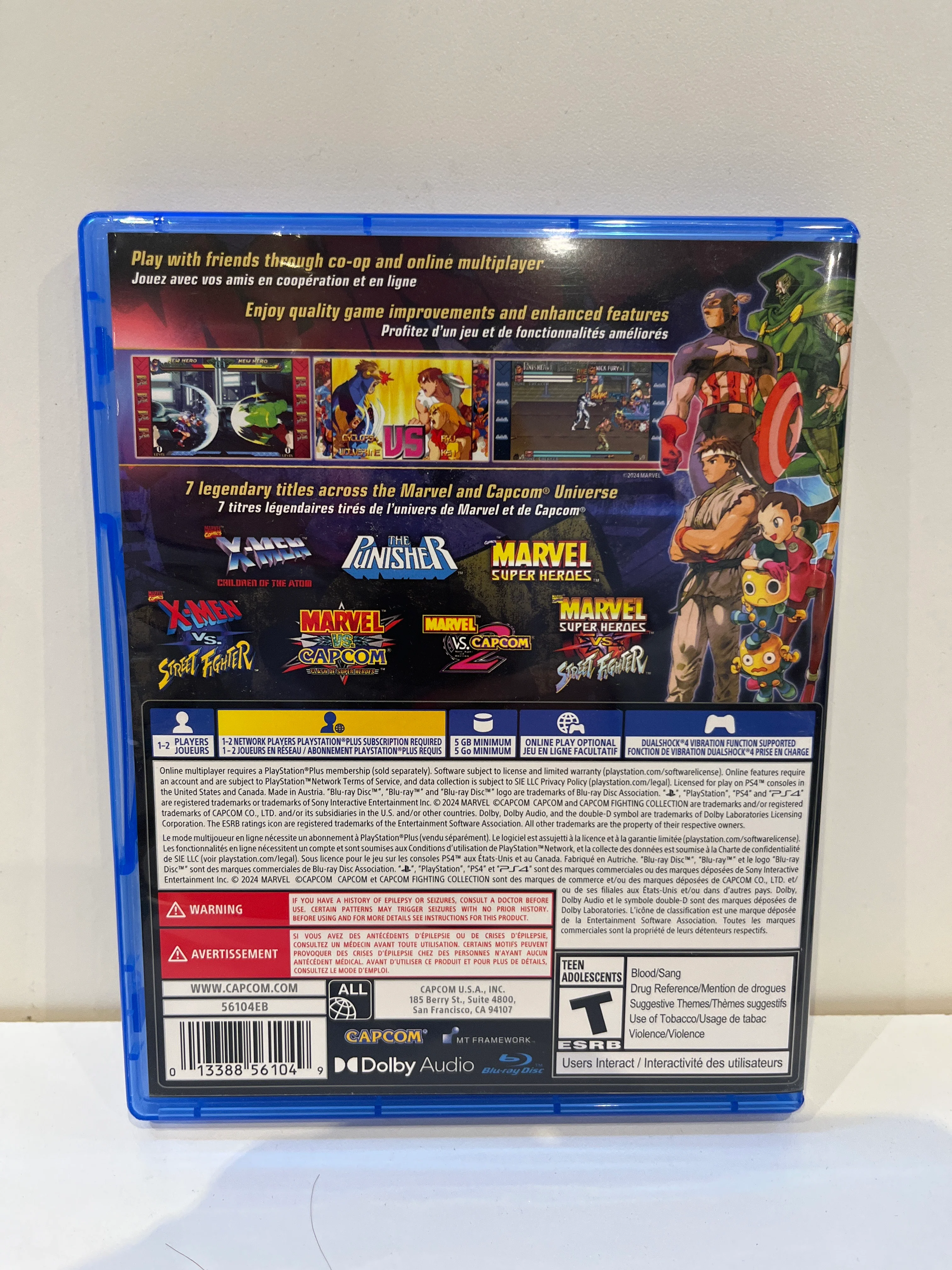 Capcom Fighting Collection - Playstation 4 - Image 2