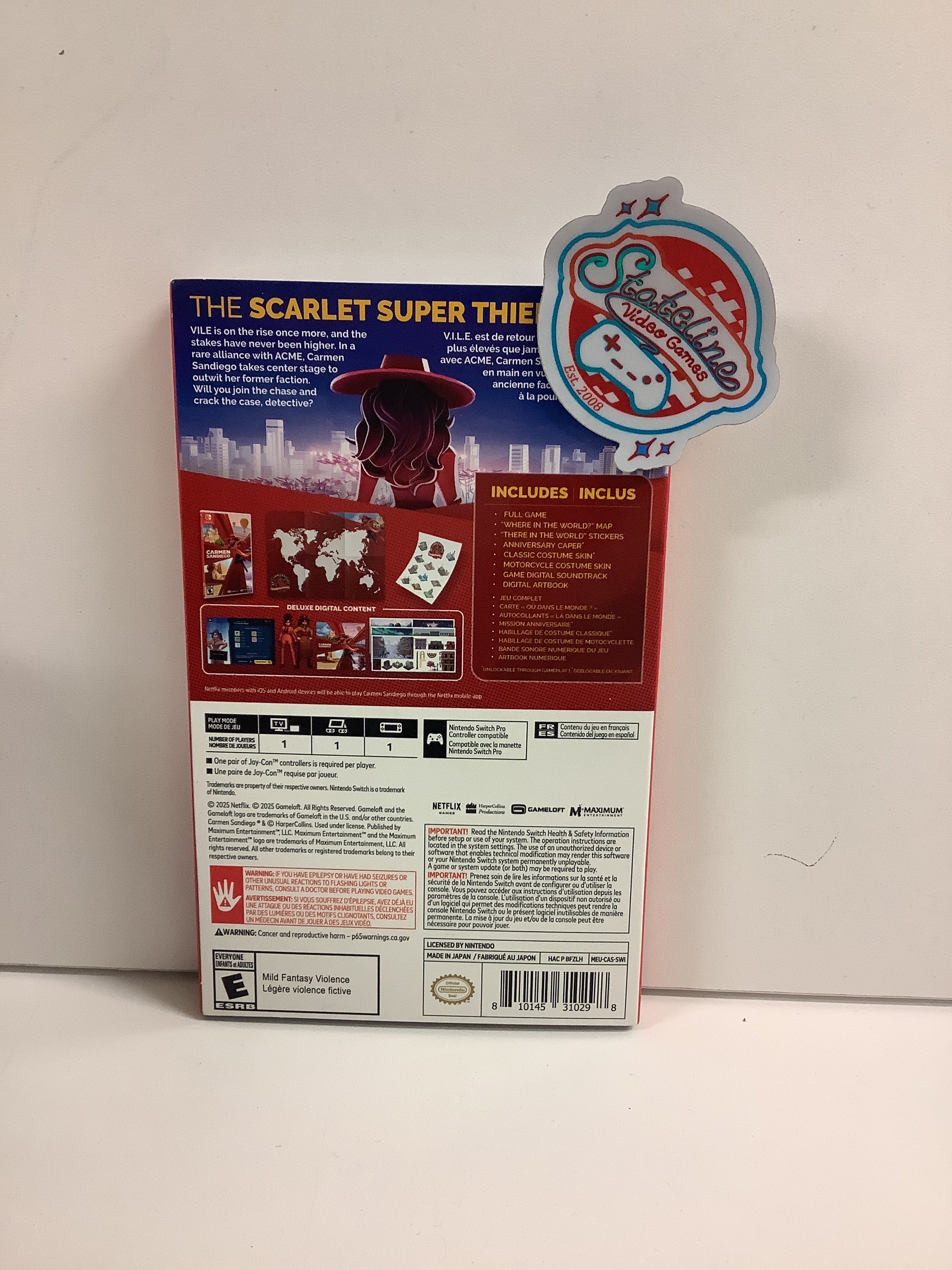 Carmen Sandiego [40th Anniversary Edition] - Nintendo Switch - Image 2