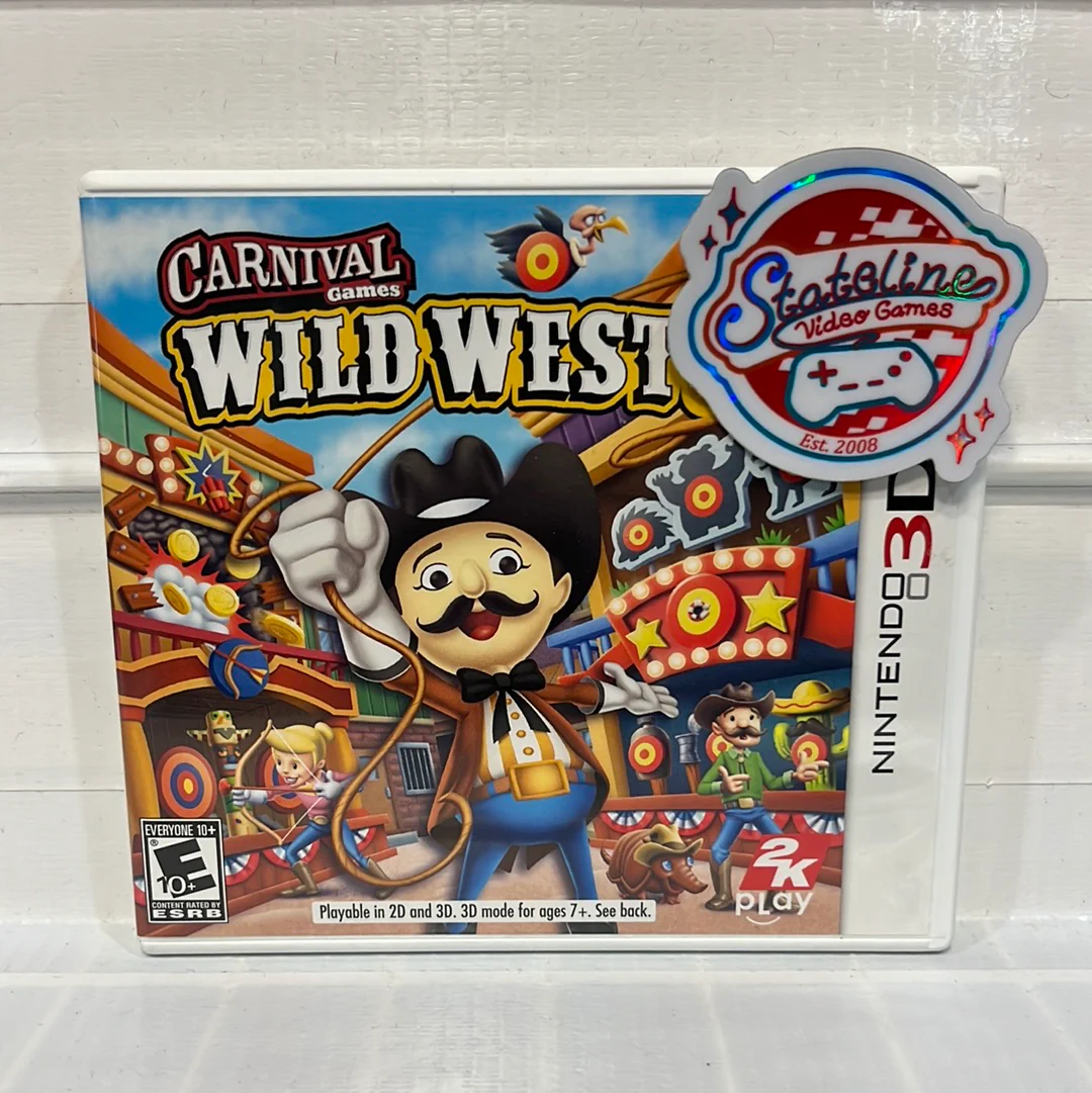 Carnival Games Wild West 3D - Nintendo 3DS