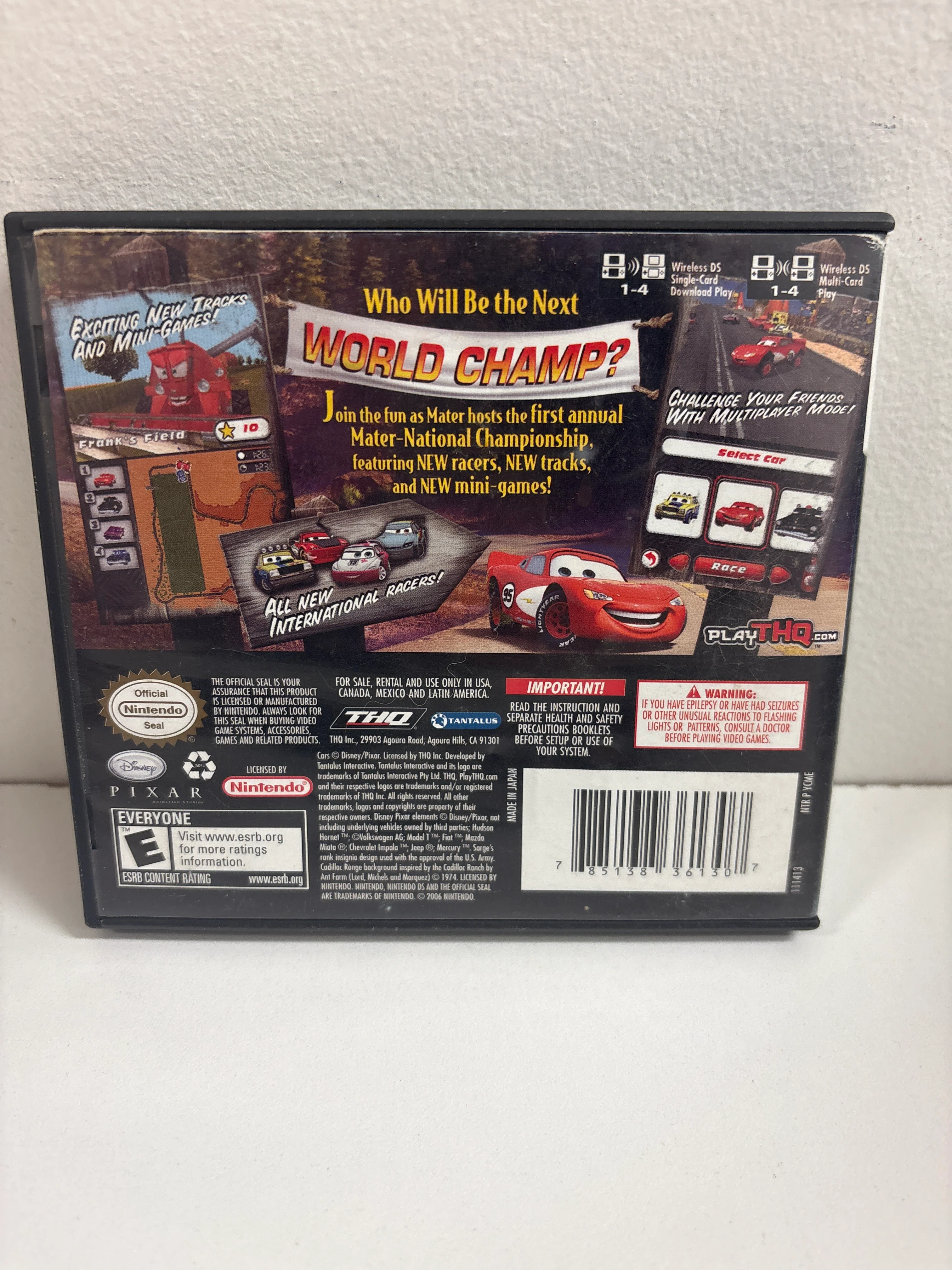Cars Mater-National Championship - Nintendo DS - Image 2