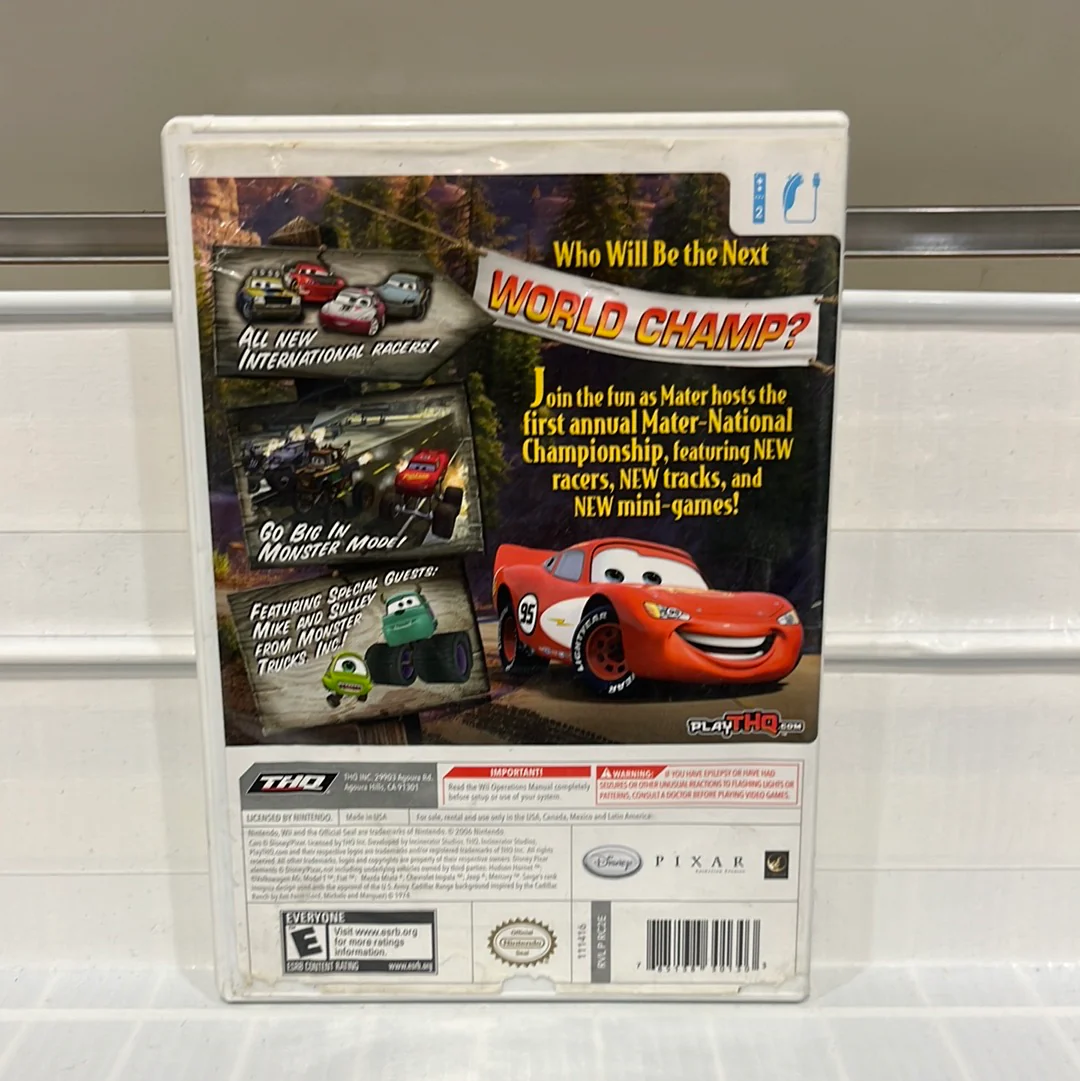 Cars Mater-National Championship - Wii - Image 2