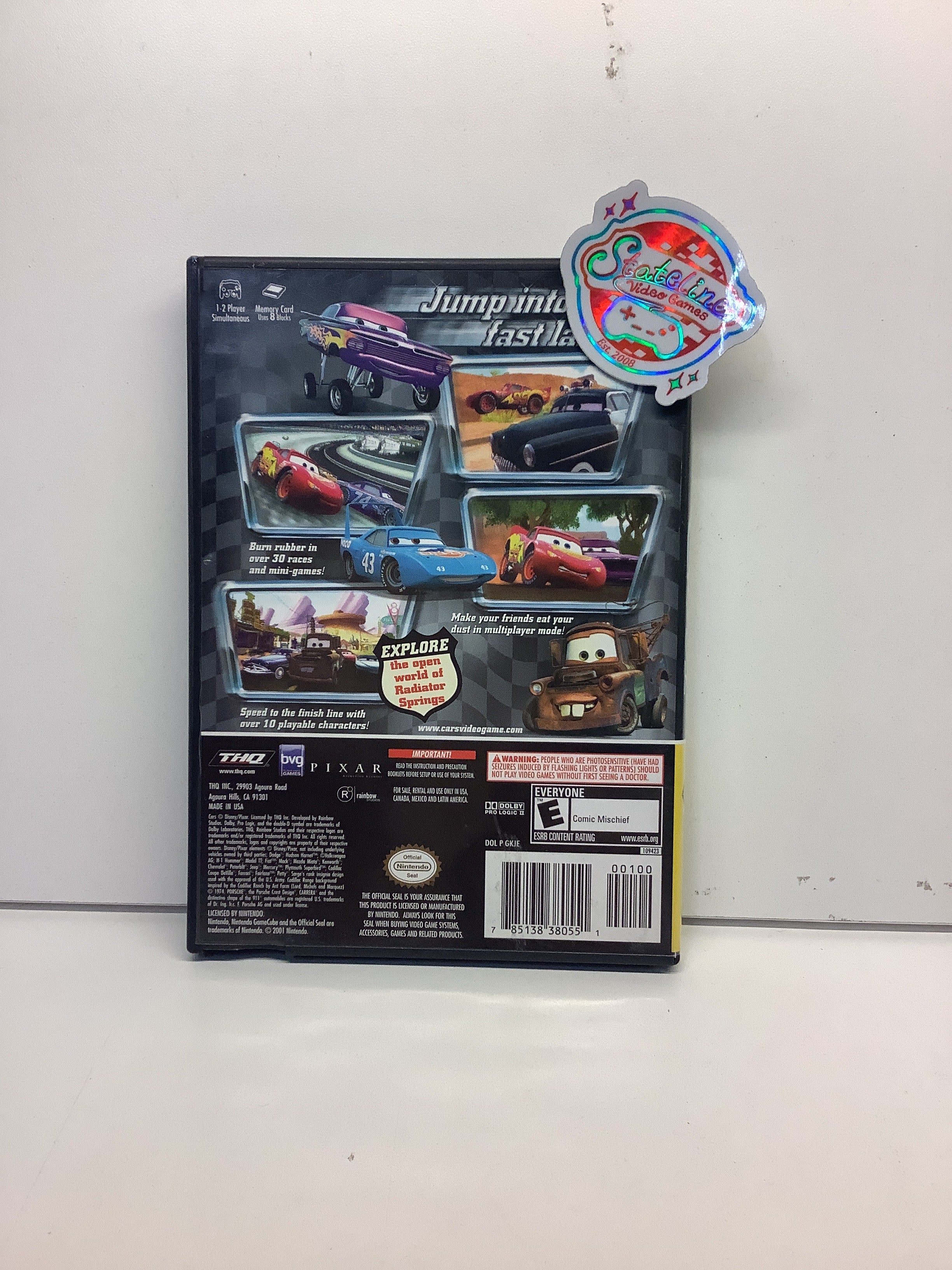 Cars [Player's Choice] - Gamecube - Image 2