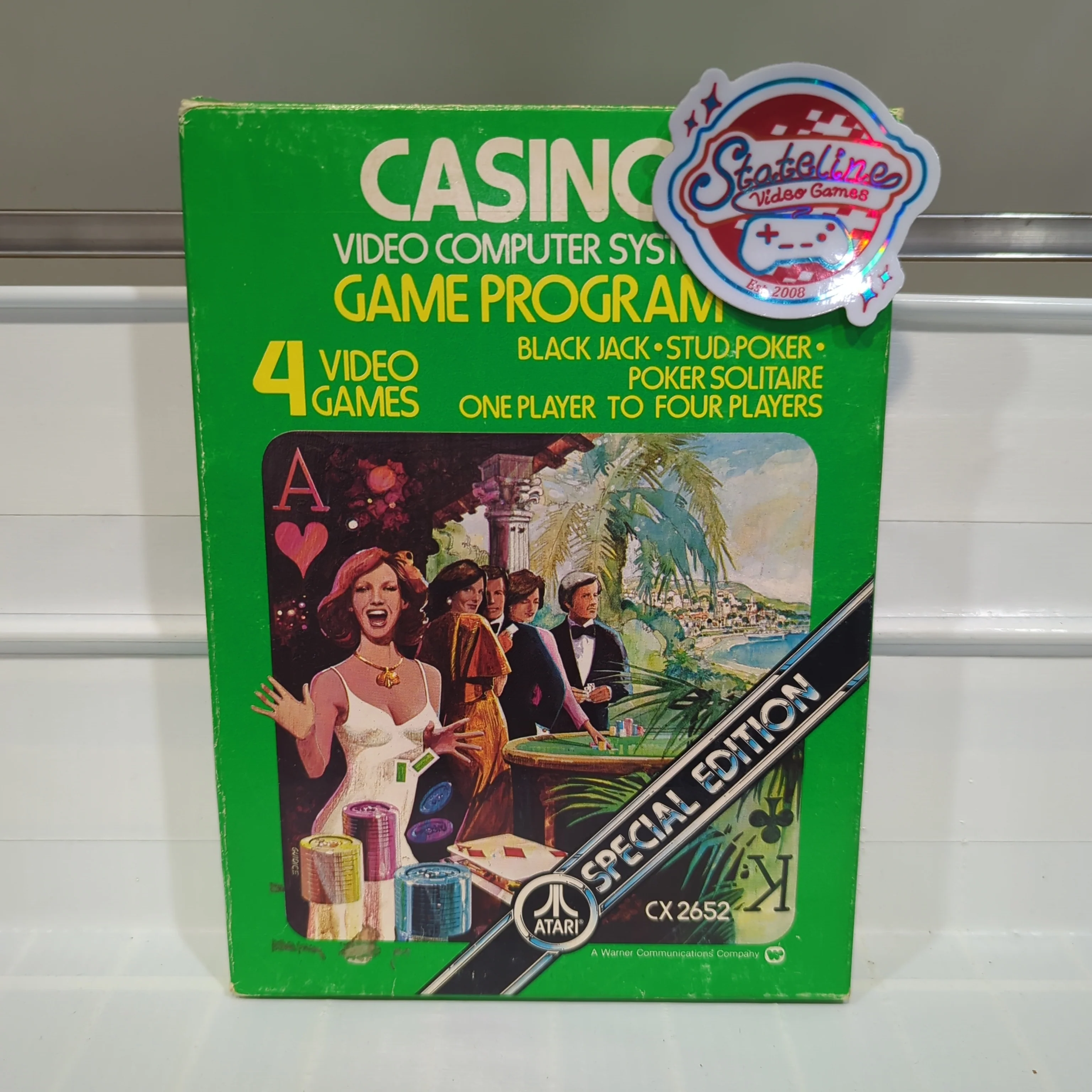 Casino [Text Label] - Atari 2600 - Image 2