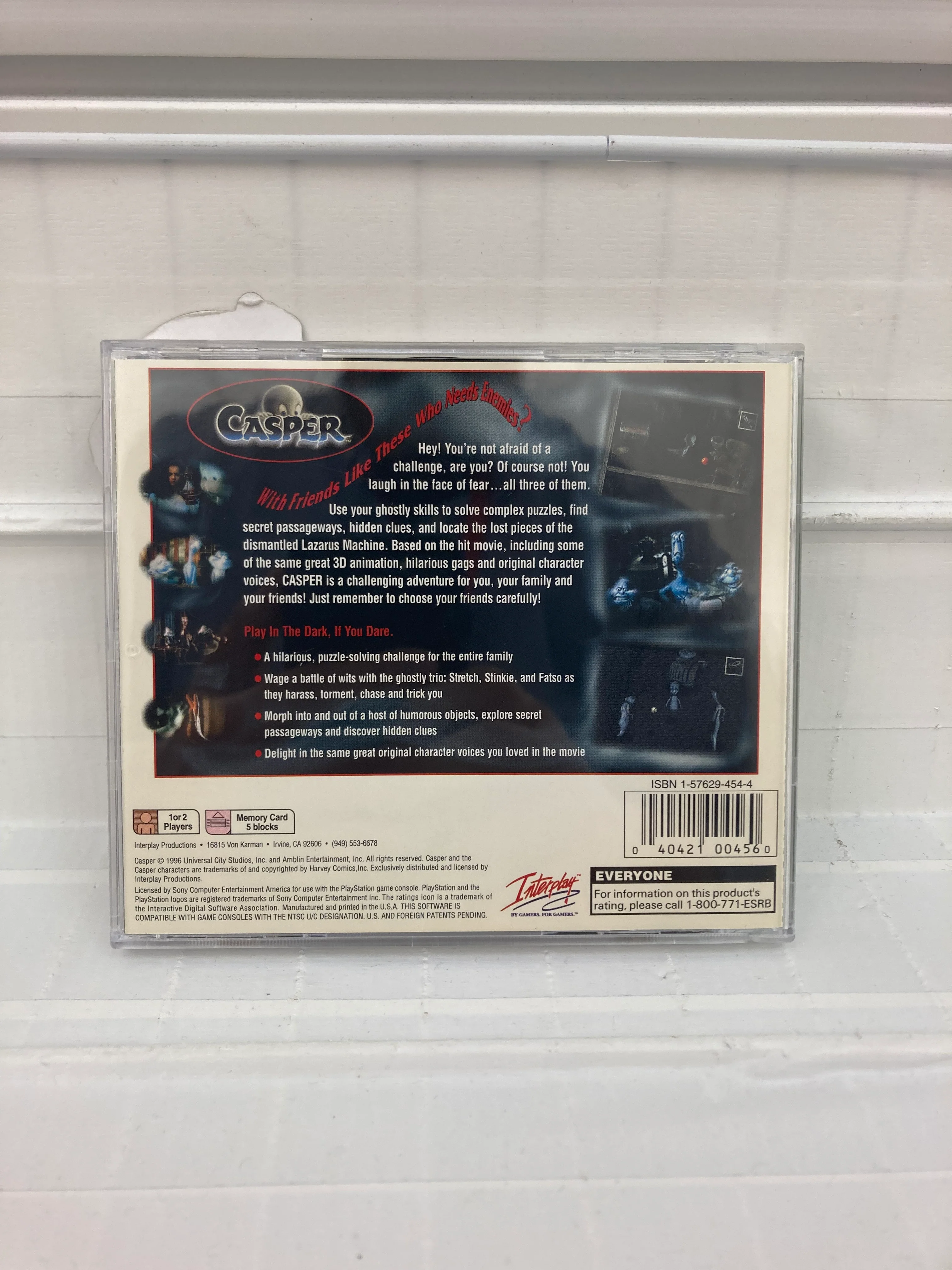 Casper [Greatest Hits] - Playstation - Image 2