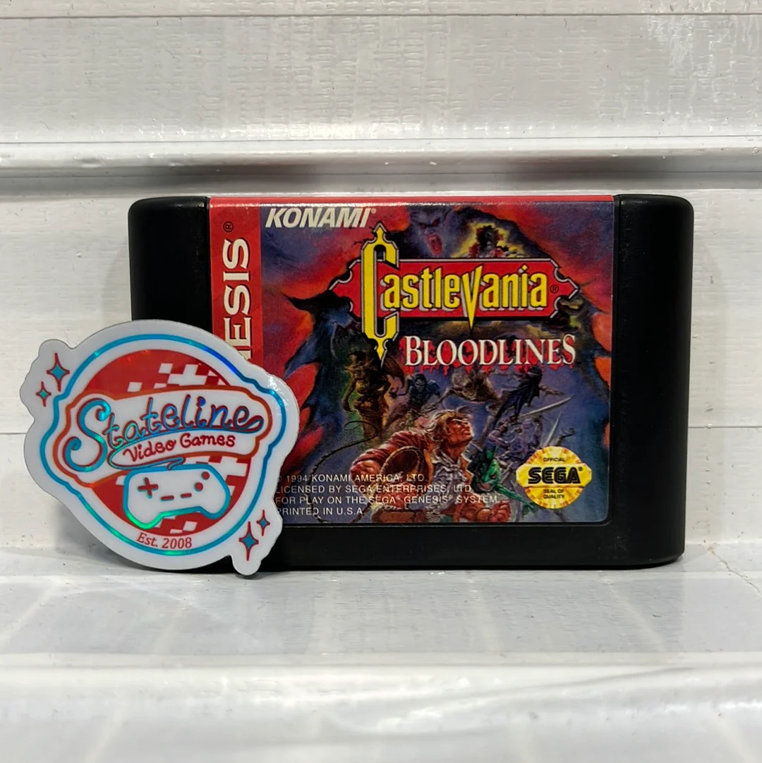 Castlevania: Bloodlines - Sega Genesis