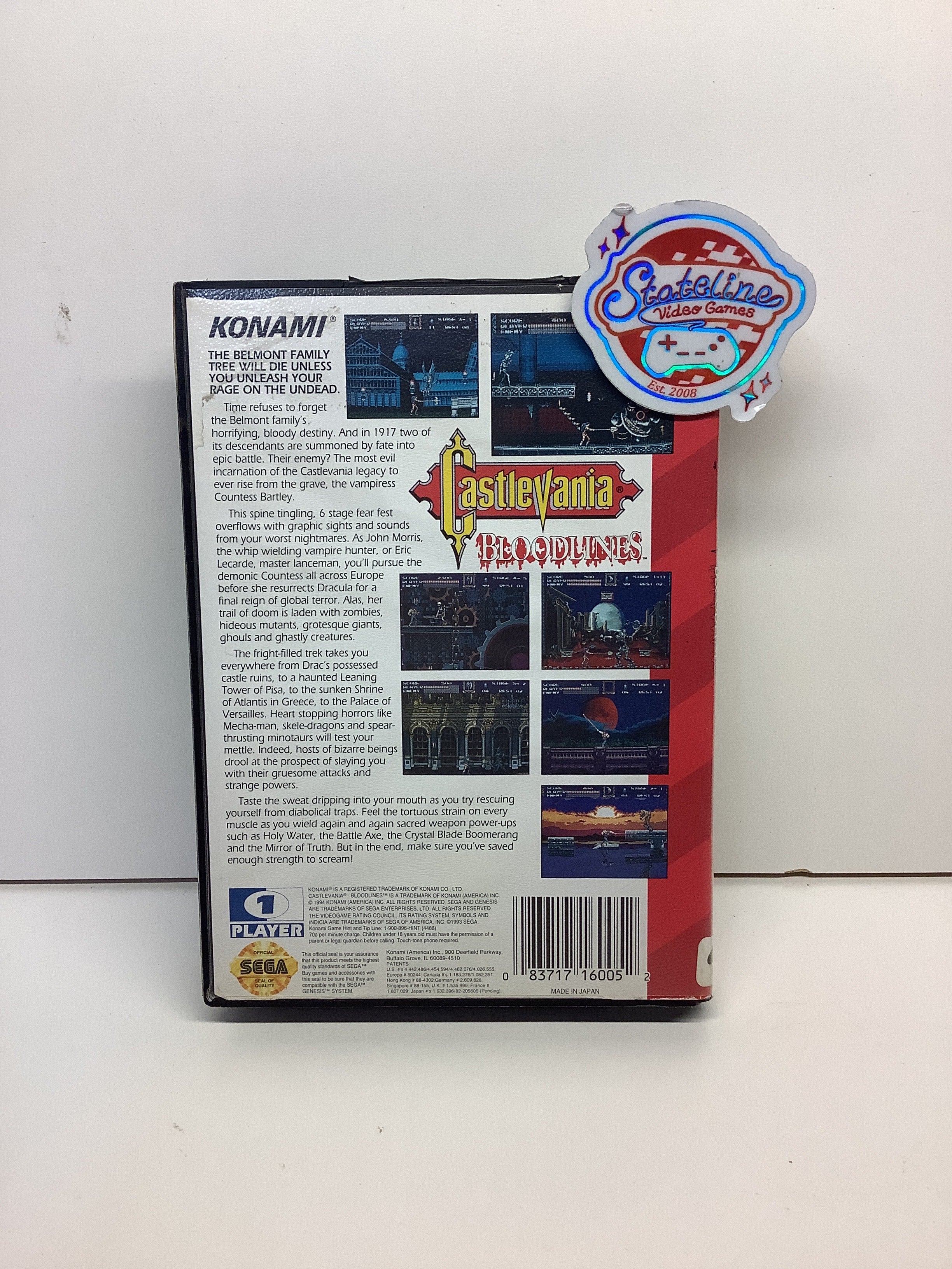 Castlevania: Bloodlines - Sega Genesis - Image 5