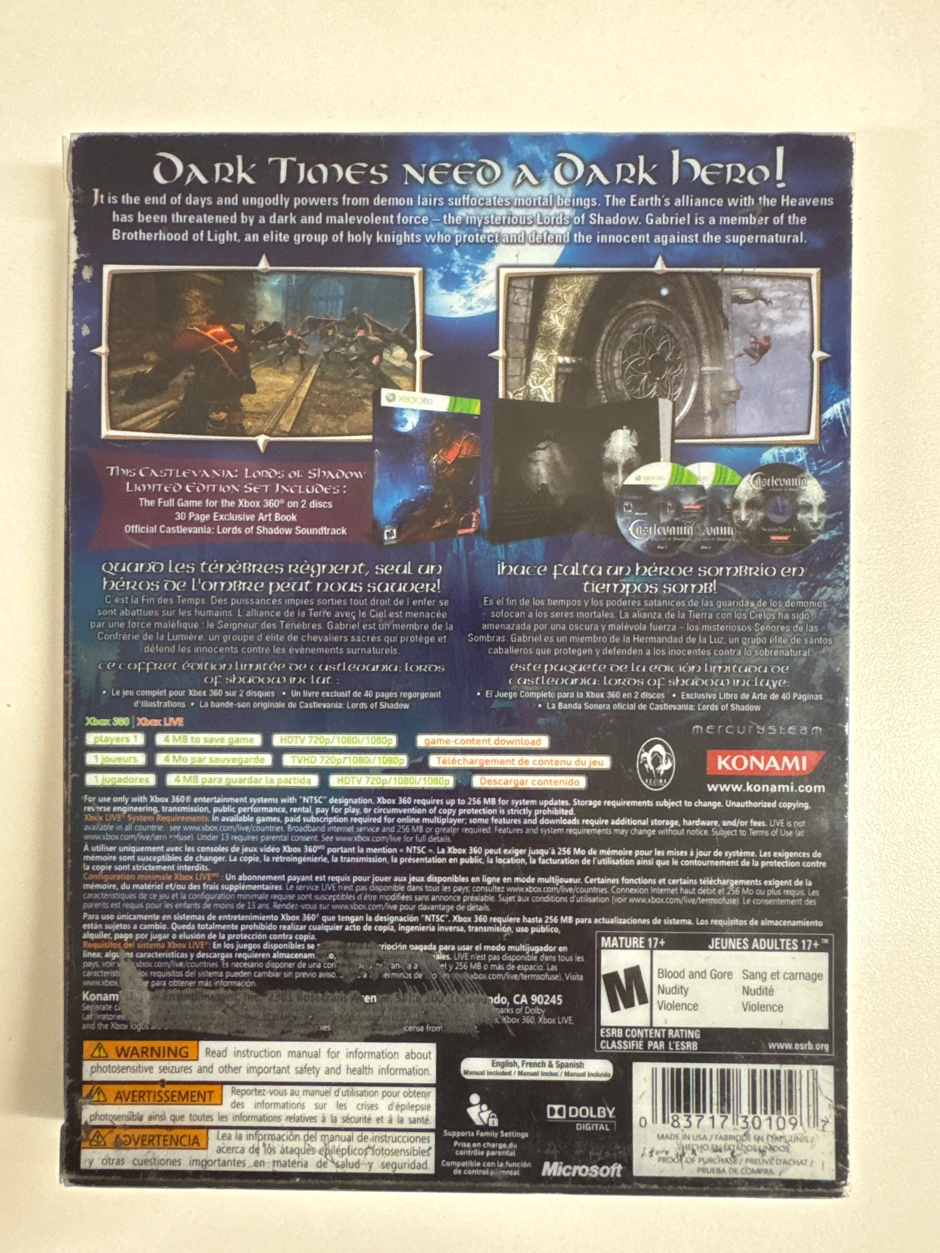 Castlevania: Lords of Shadow [Limited Edition] - Xbox 360 - Image 2