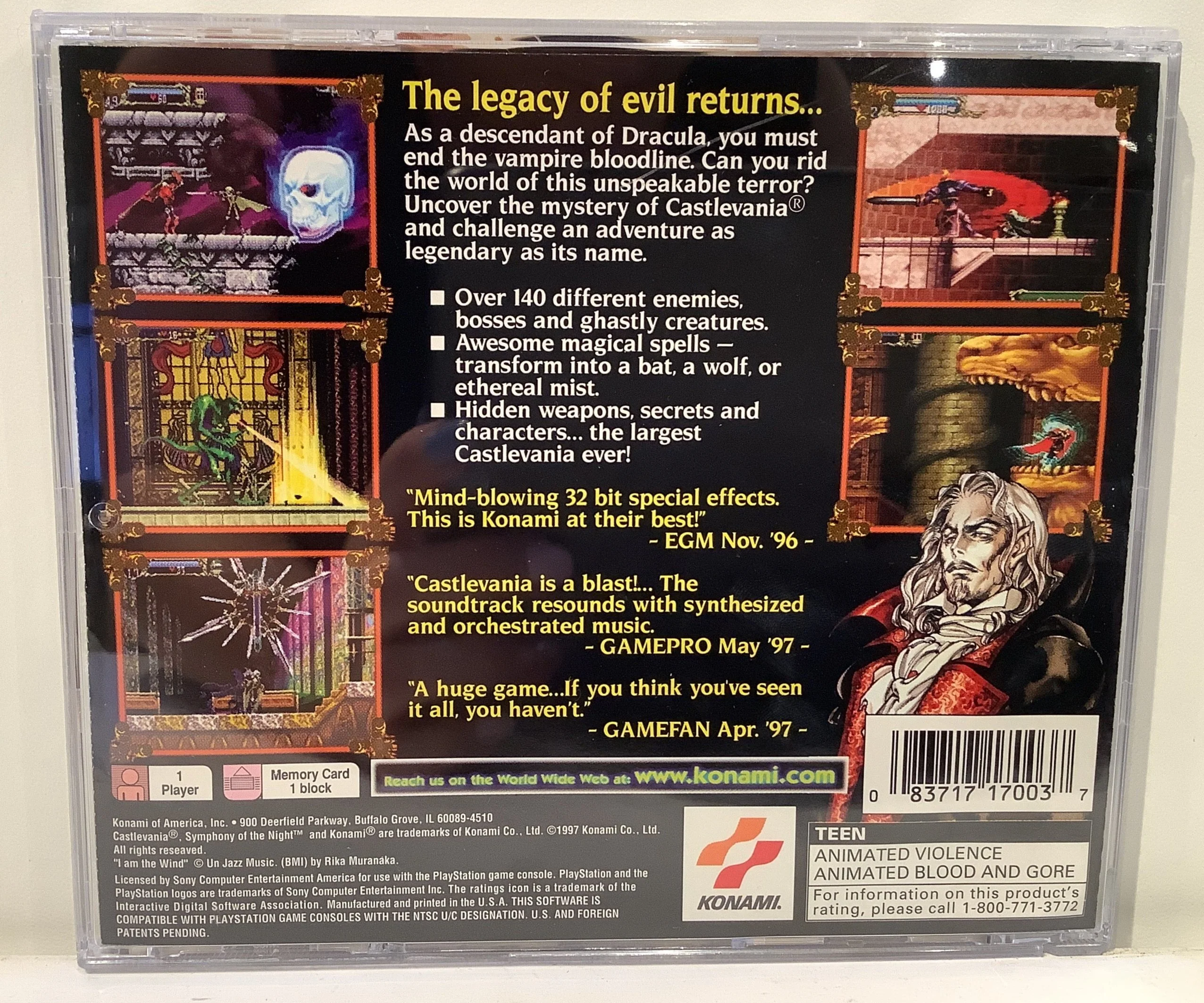Castlevania Symphony of the Night - Playstation - Image 2