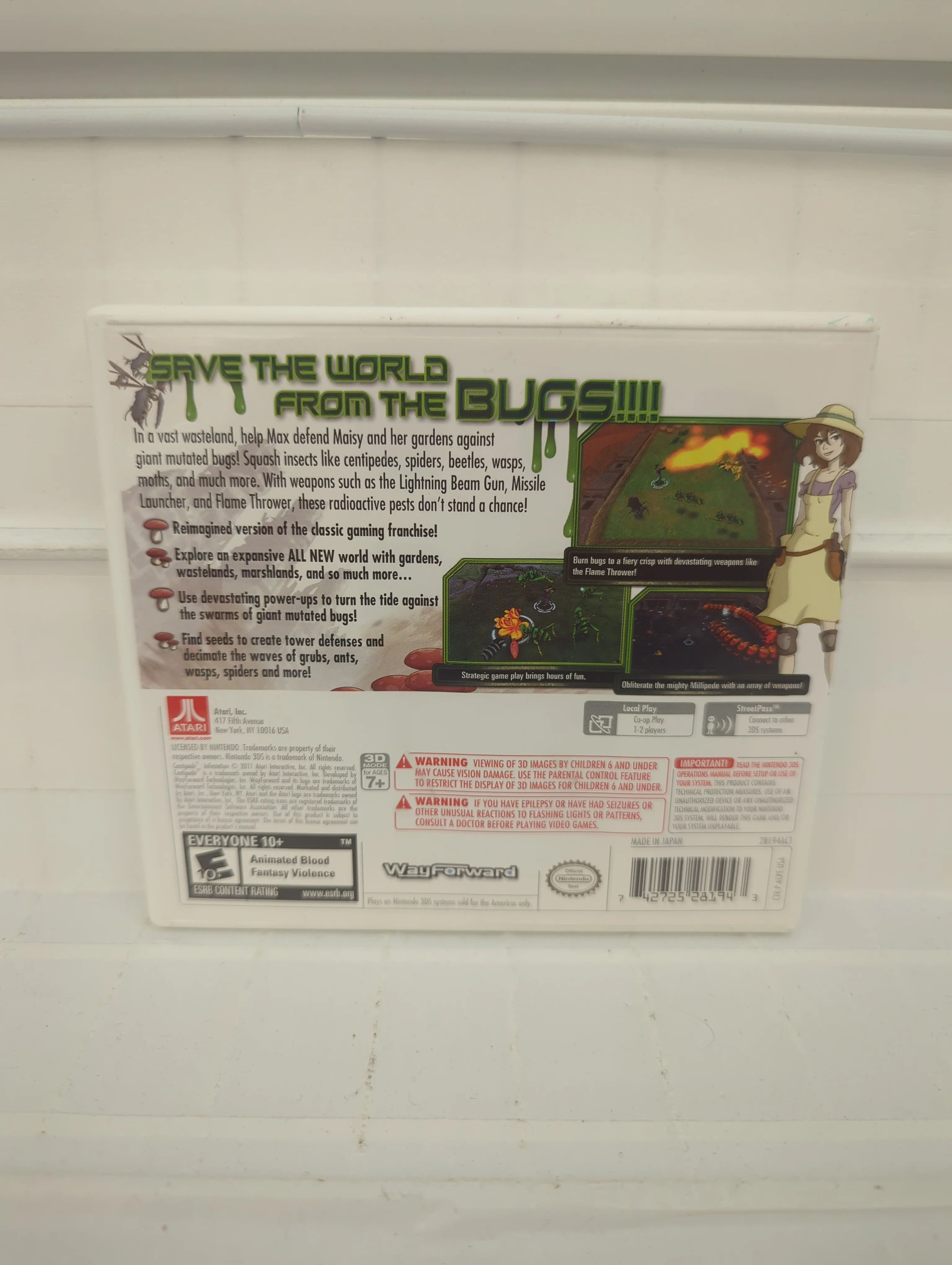 Centipede: Infestation - Nintendo 3DS - Image 2