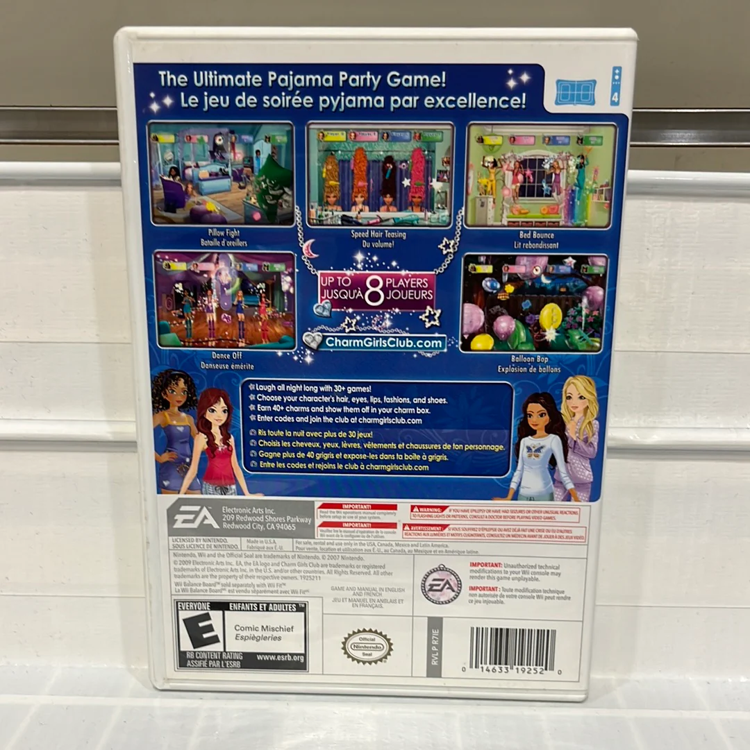 Charm Girls Club: Pajama Party - Wii - Image 2