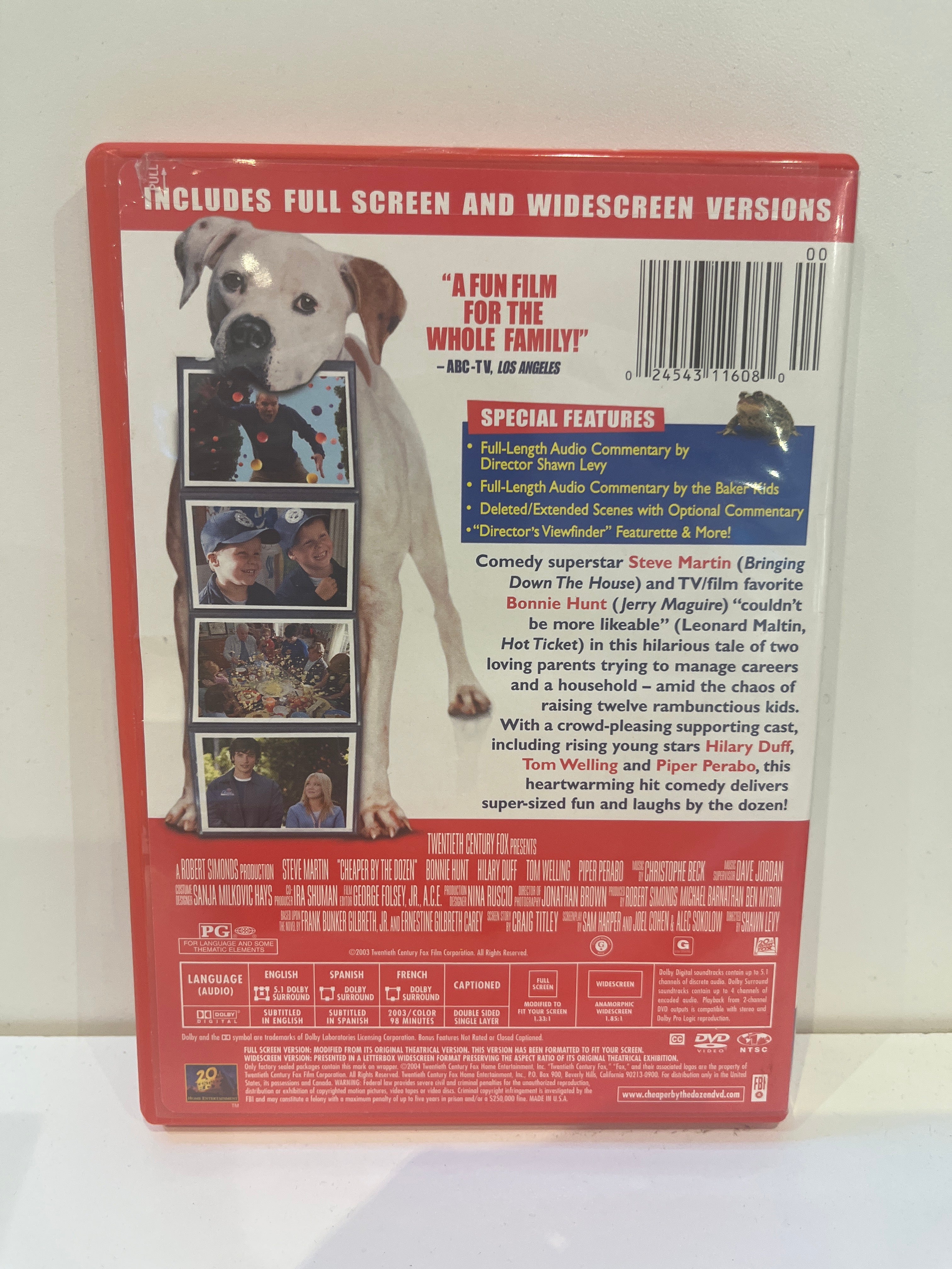 Cheaper By the Dozen - DVD - Image 2