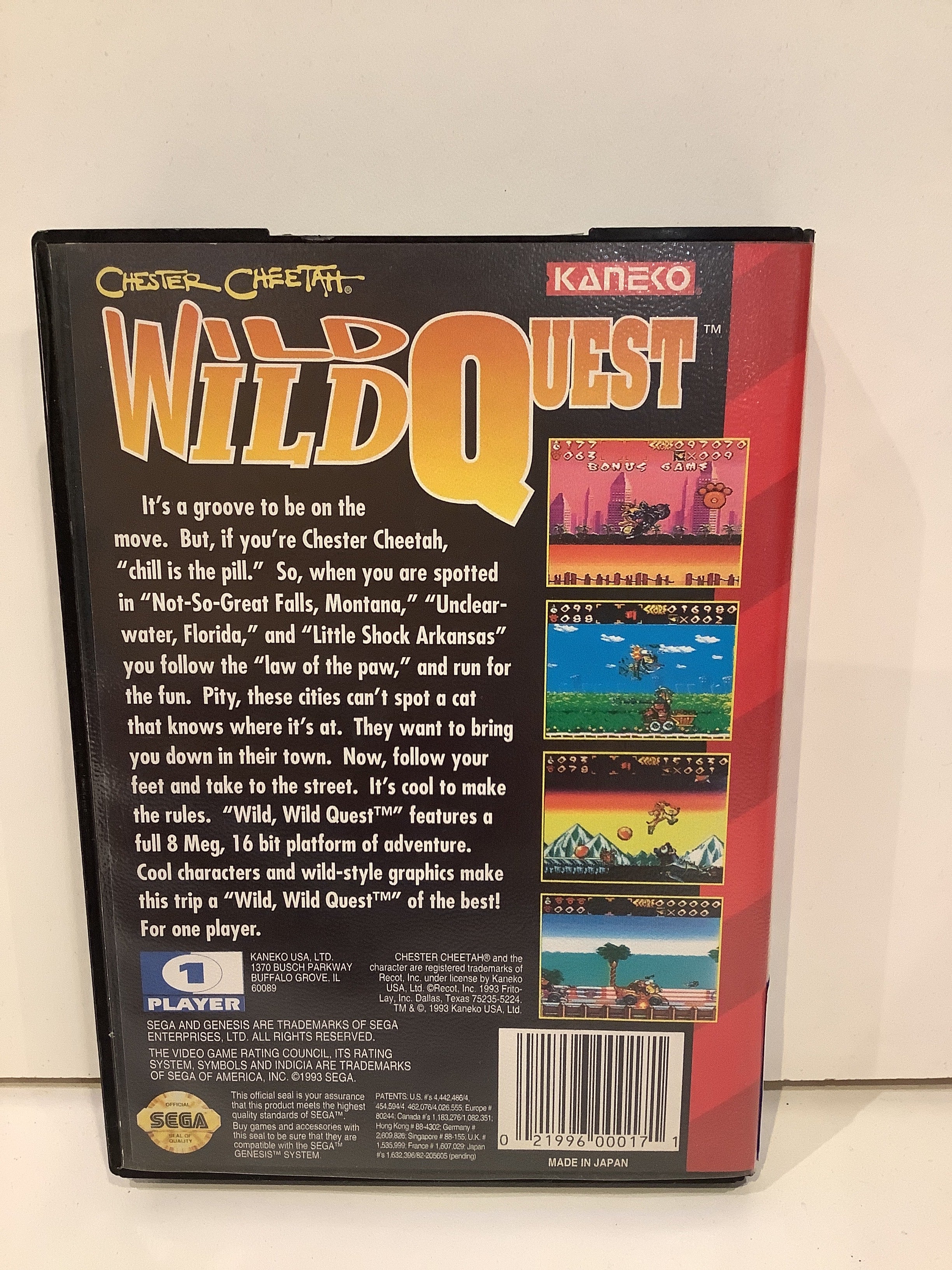 Chester Cheetah Wild Wild Quest - Sega Genesis - Image 3