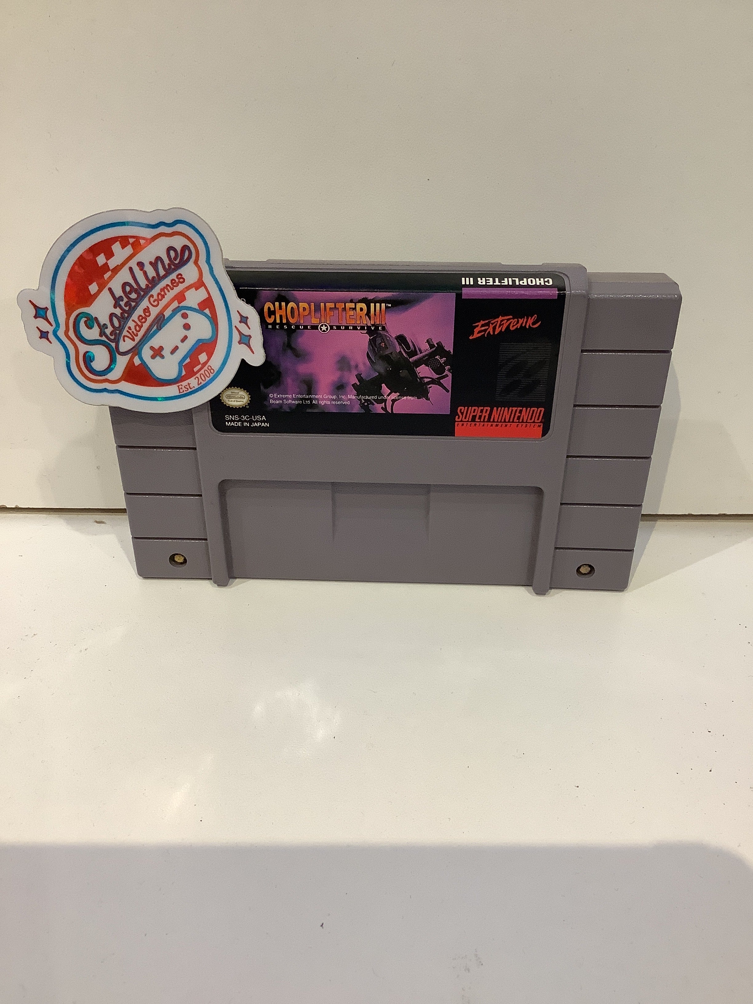 Choplifter 3 - Super Nintendo