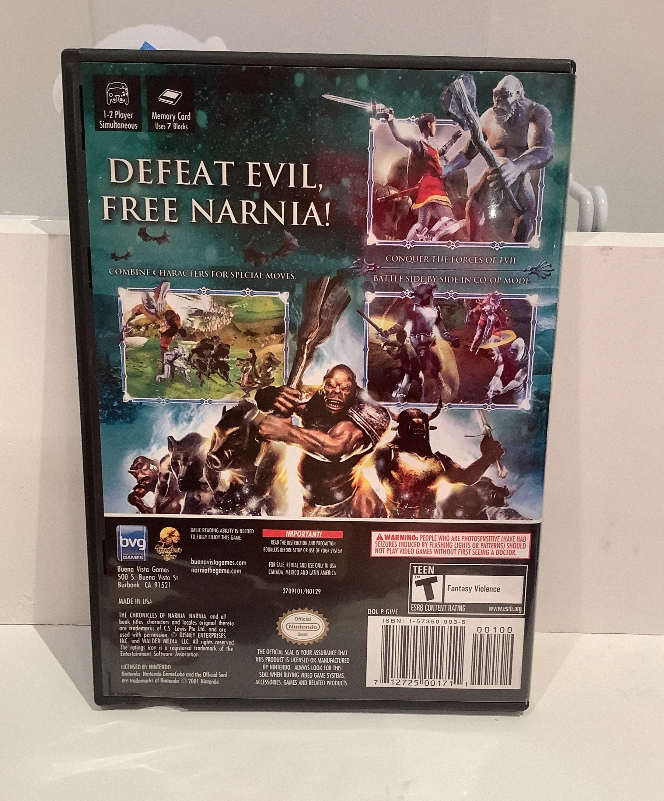 Chronicles of Narnia Lion Witch and the Wardrobe - Gamecube - Image 2